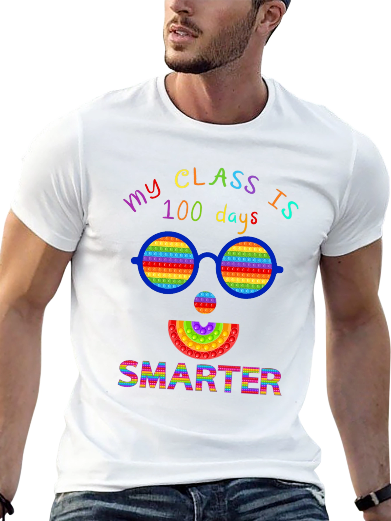 100 Days Smarter Pop It Shirt