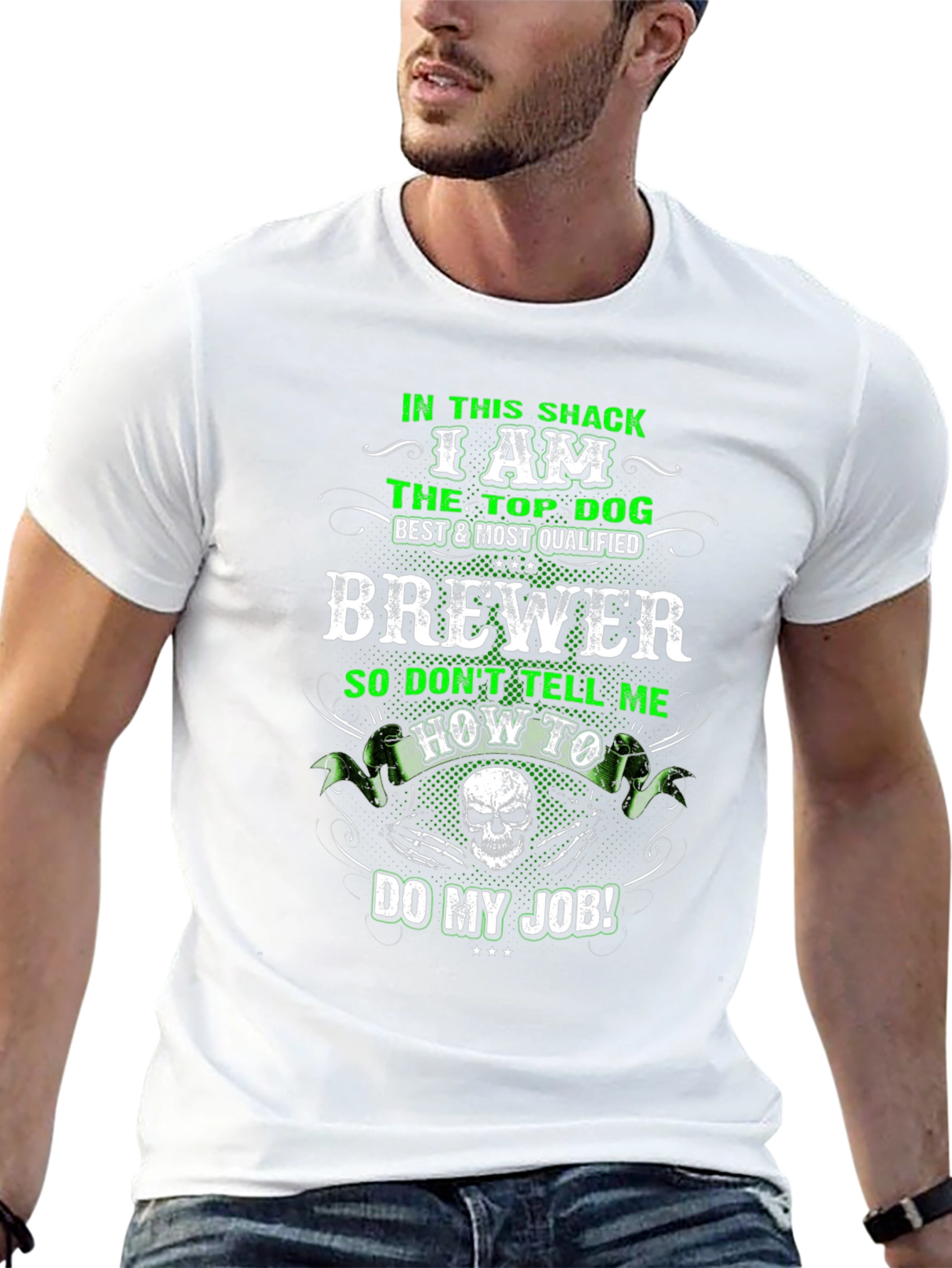 Brewer Top Dog Graphic T-Shirt