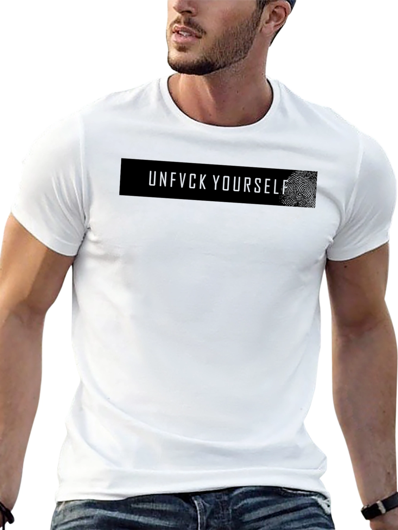 Unfvck Yourself Graphic Black T-Shirt