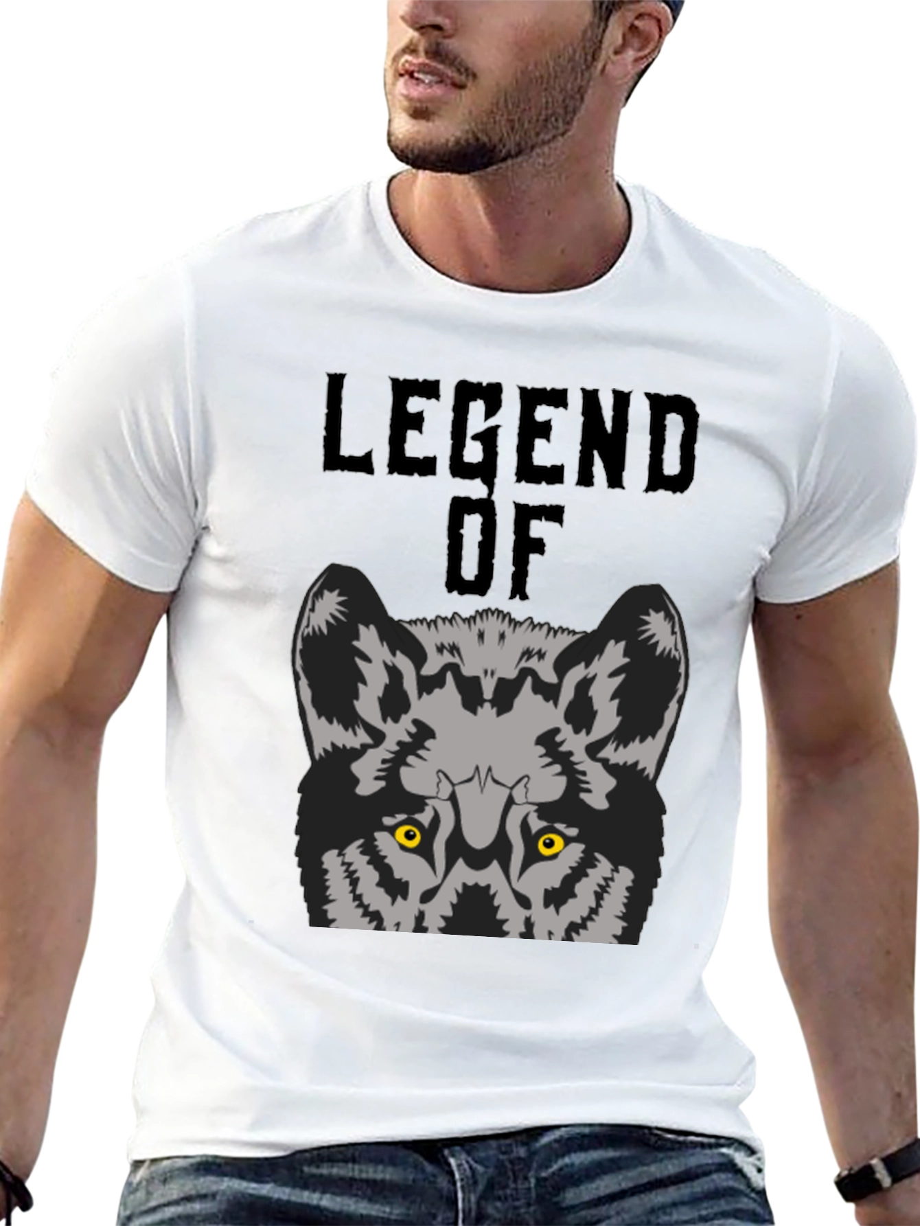 Legend of the Wolf Graphic T-Shirt