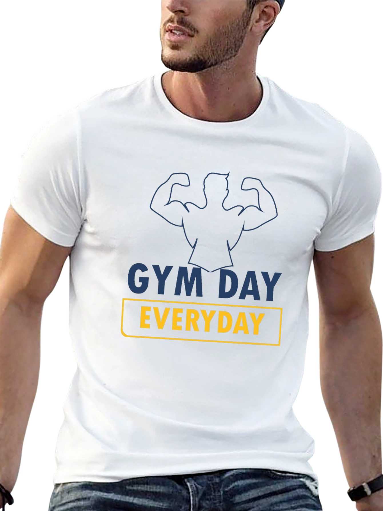 Gym Day Everyday Graphic Tee
