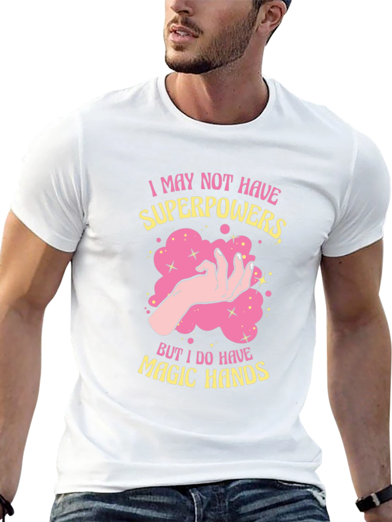Magic Hands Graphic Tee - Black