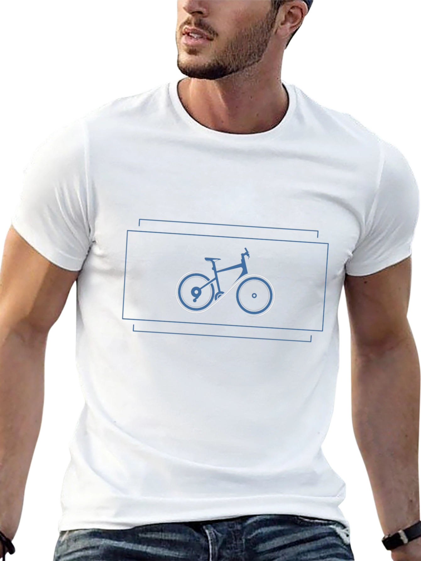 Infinity Bike Graphic T-Shirt - Cool & Stylish