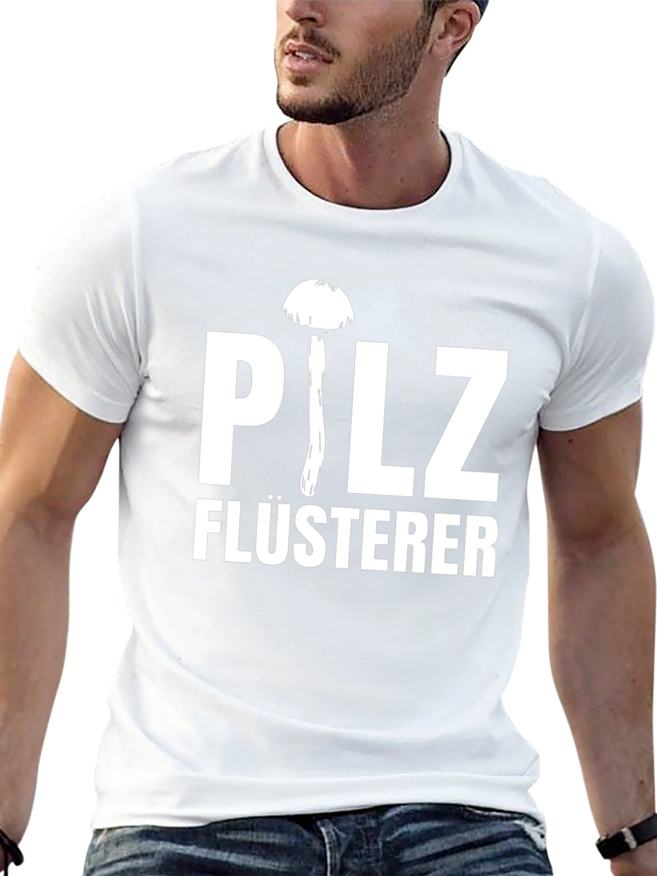 Pilz Flusterer T-Shirt - Mushroom Whisperer Tee