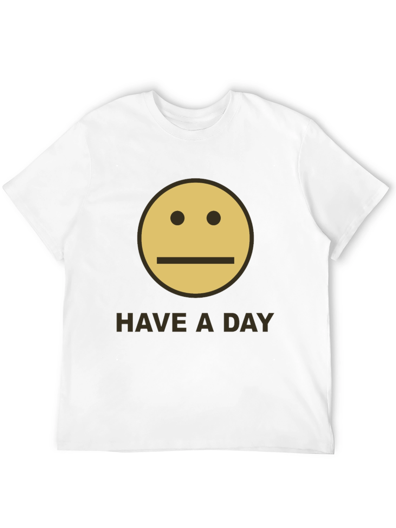 Neutral Face T-Shirt - Have a Day Graphic Tee