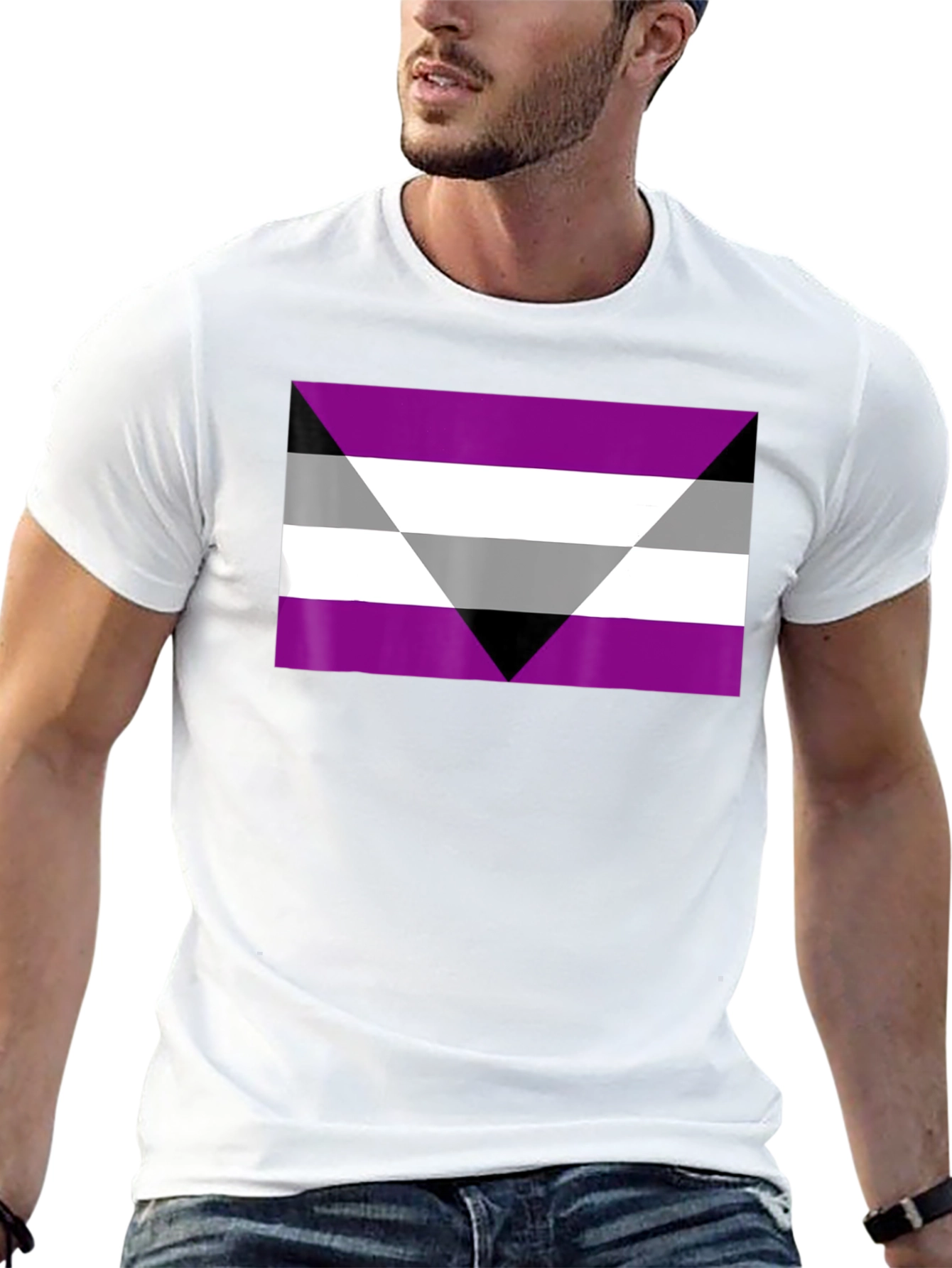 Asexual Pride Flag T-Shirt - Ace Pride Shirt