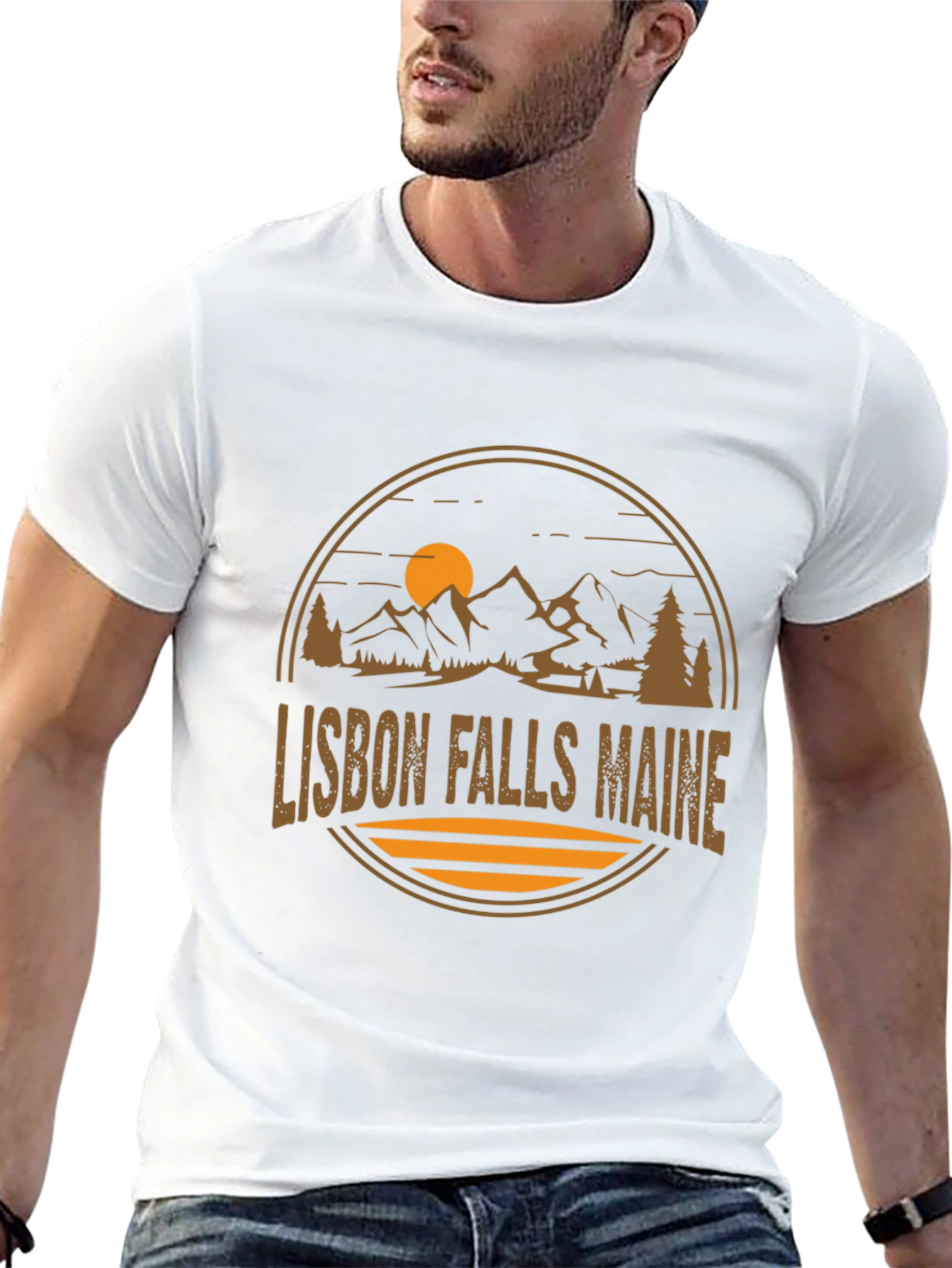 Lisbon Falls Maine Graphic Tee