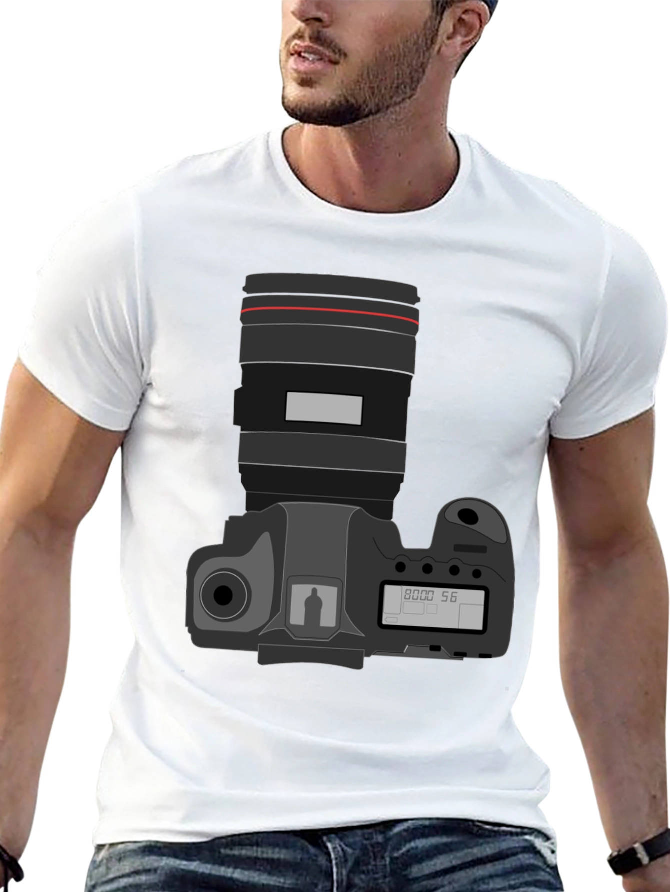 Camera Graphic T-Shirt - Photographer Gift