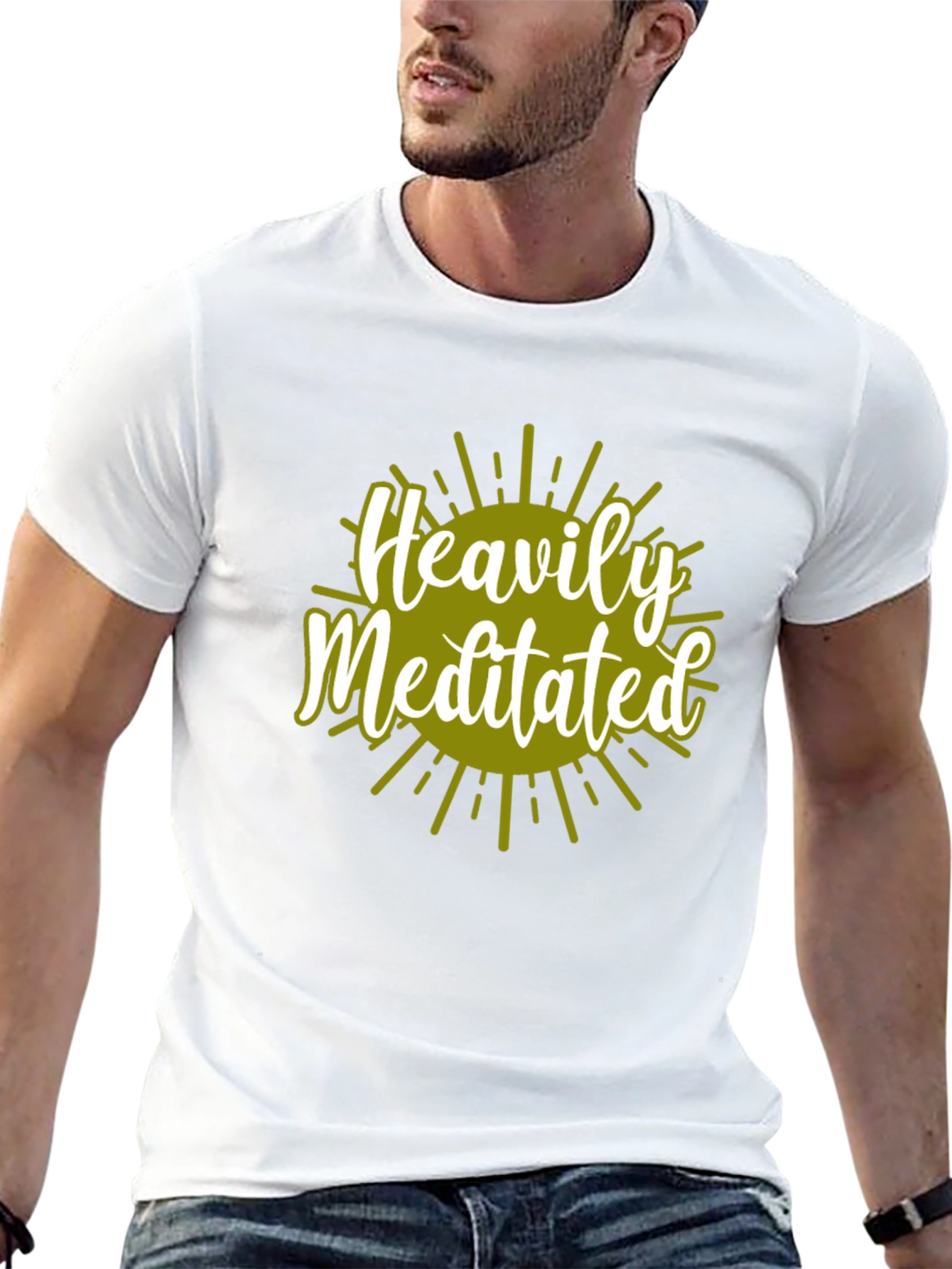 Heavily Meditated T-Shirt - Relaxed Fit
