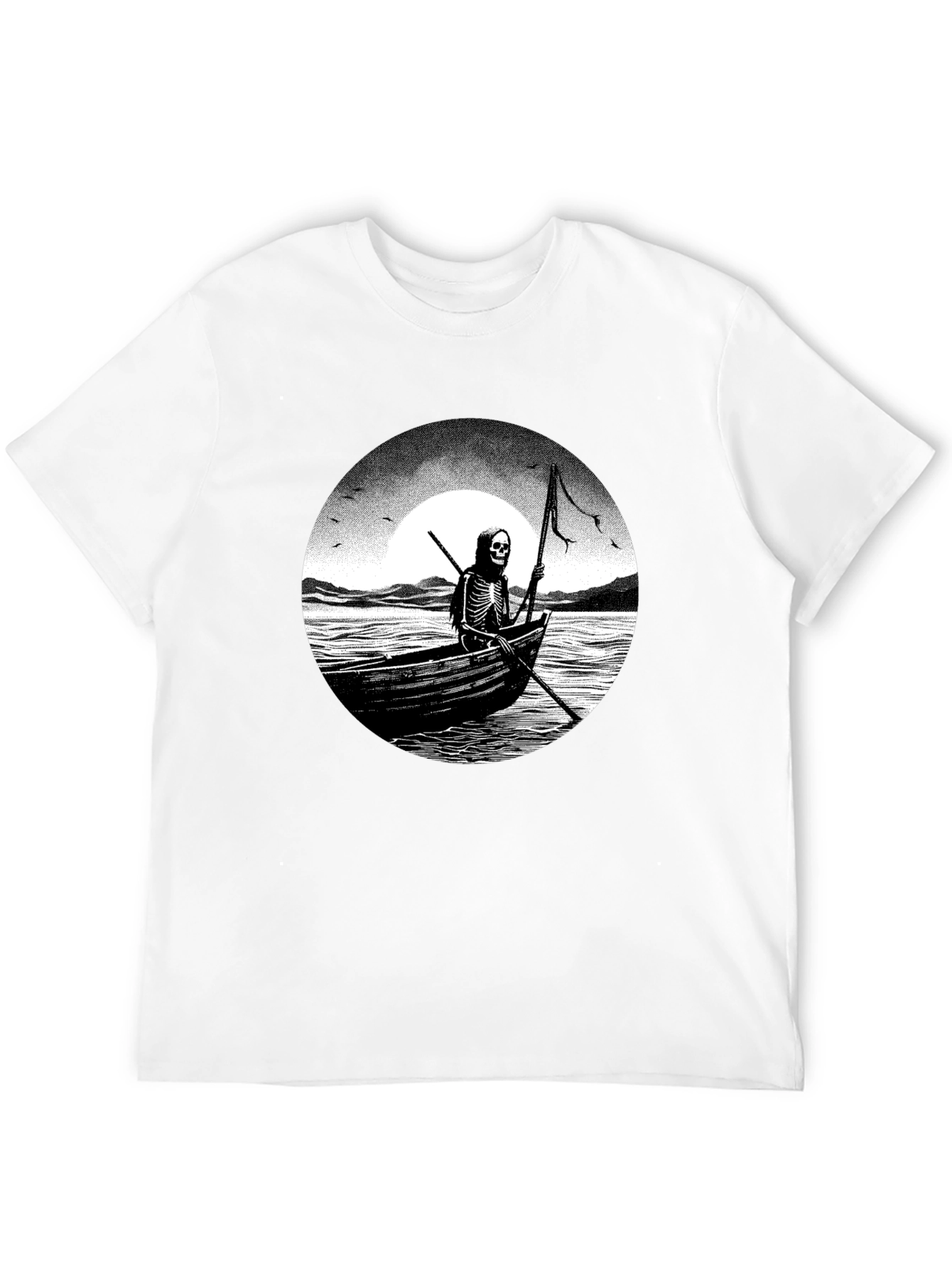 Grim Reaper Boat T-Shirt