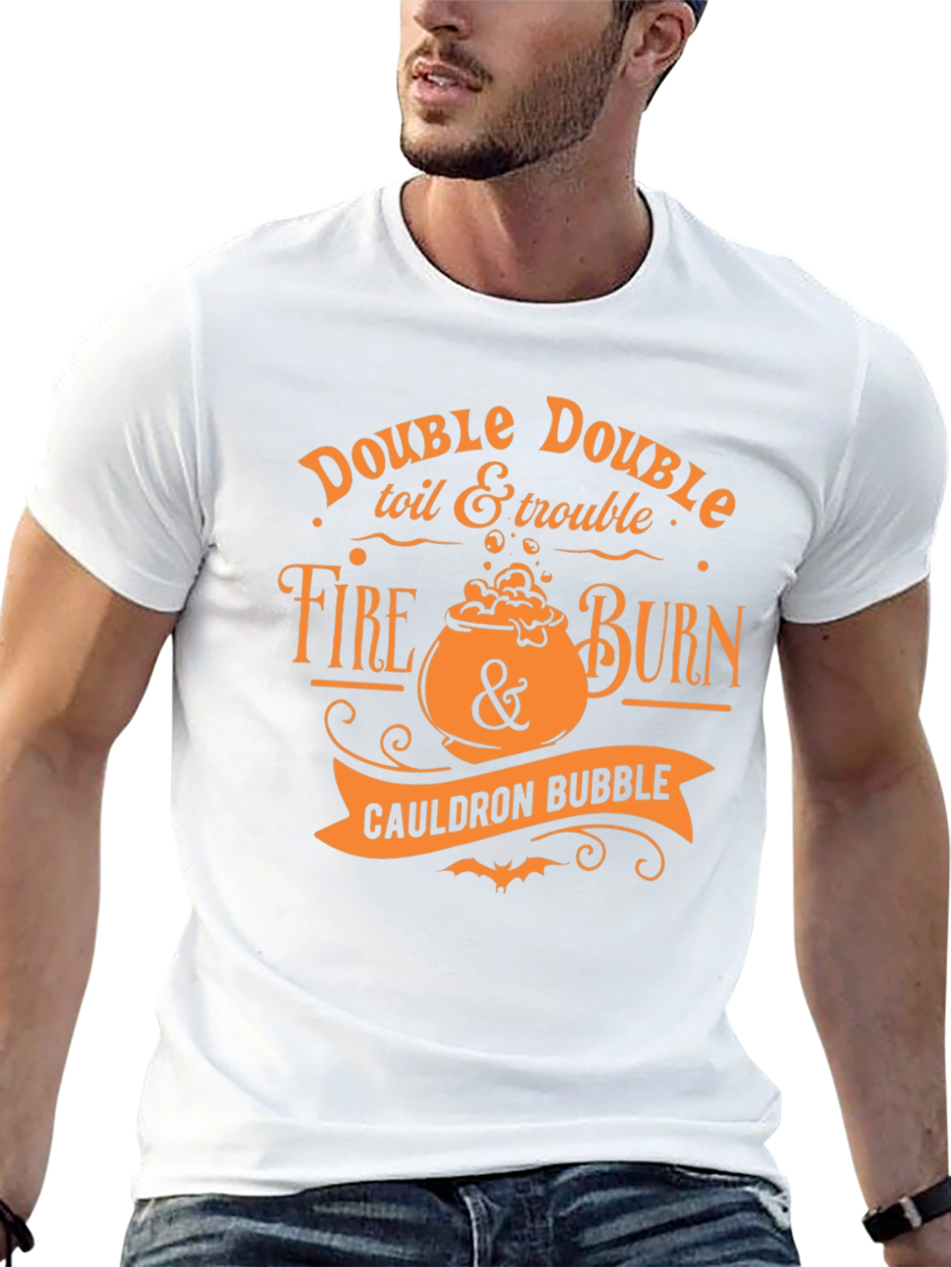 Halloween Cauldron Brew Graphic T-Shirt