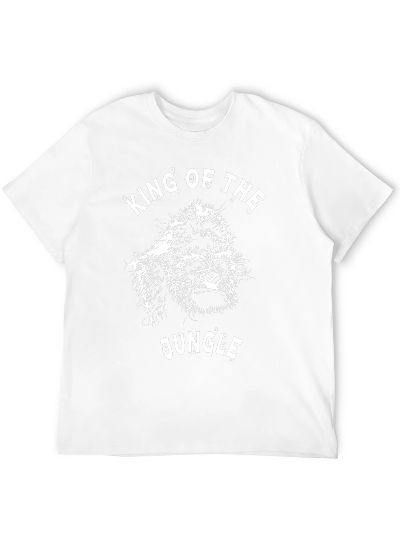 King of the Jungle Gorilla Graphic T-Shirt
