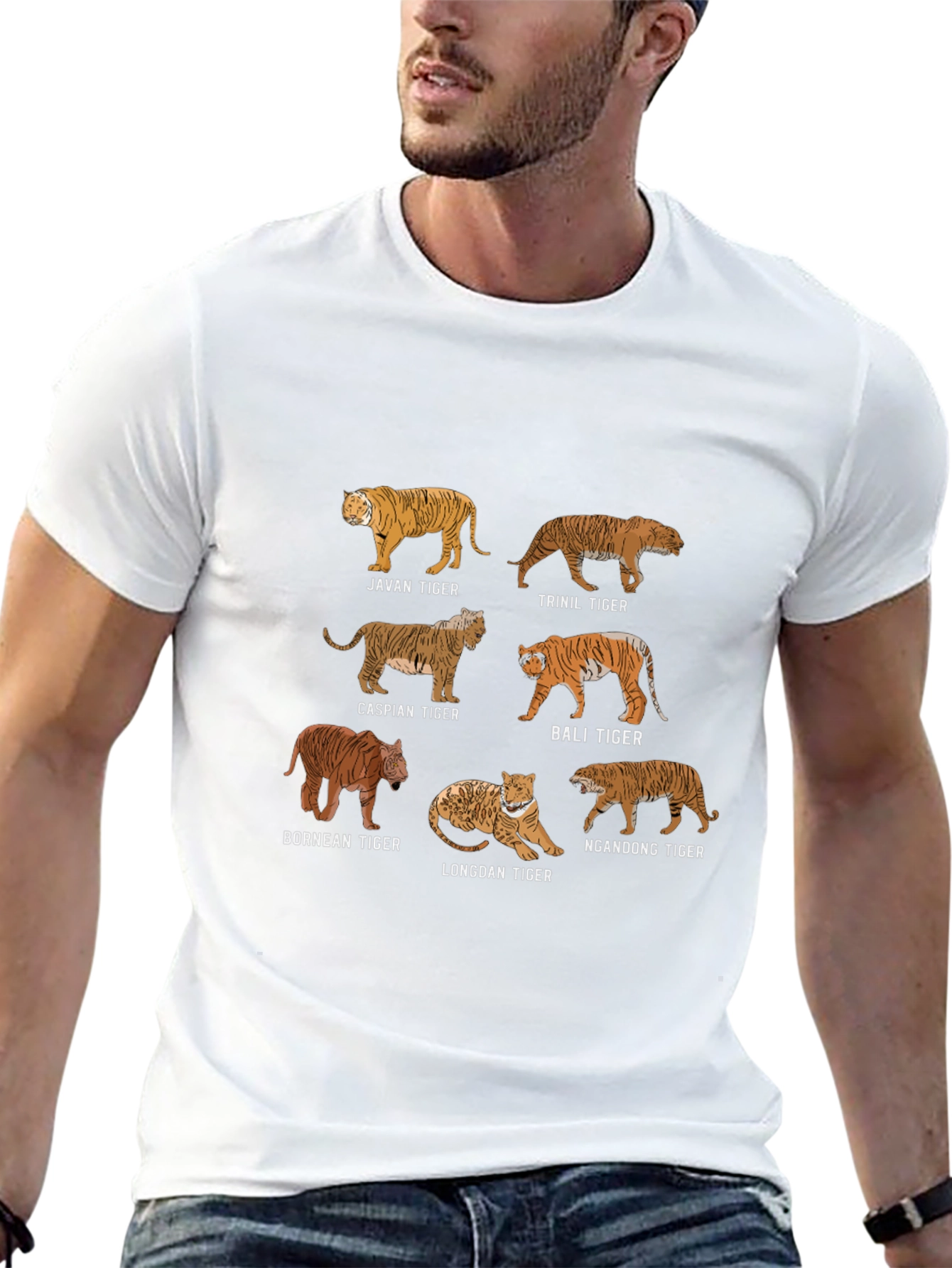 Tiger Species Graphic T-Shirt
