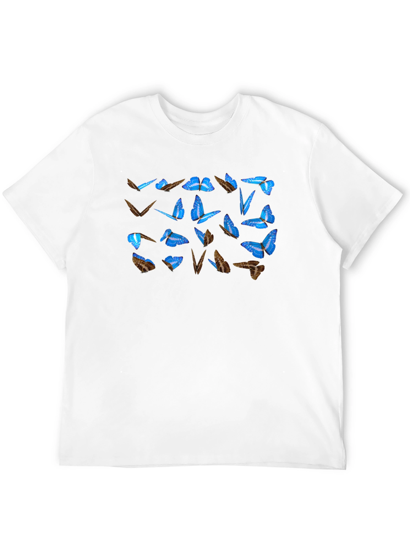 Butterfly Graphic Tee - Mens Black T-Shirt