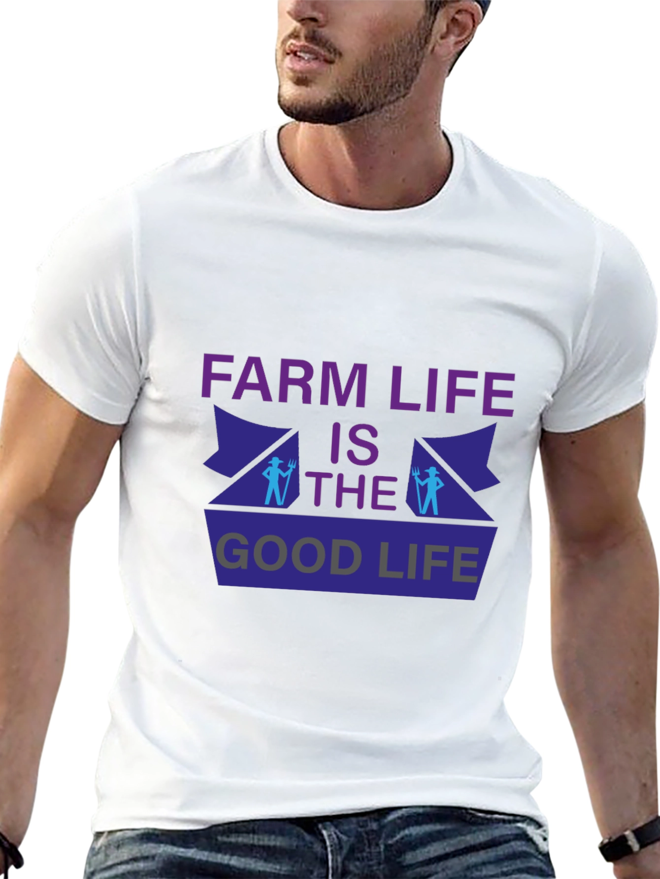 Farm Life Graphic Tee - The Good Life T-Shirt
