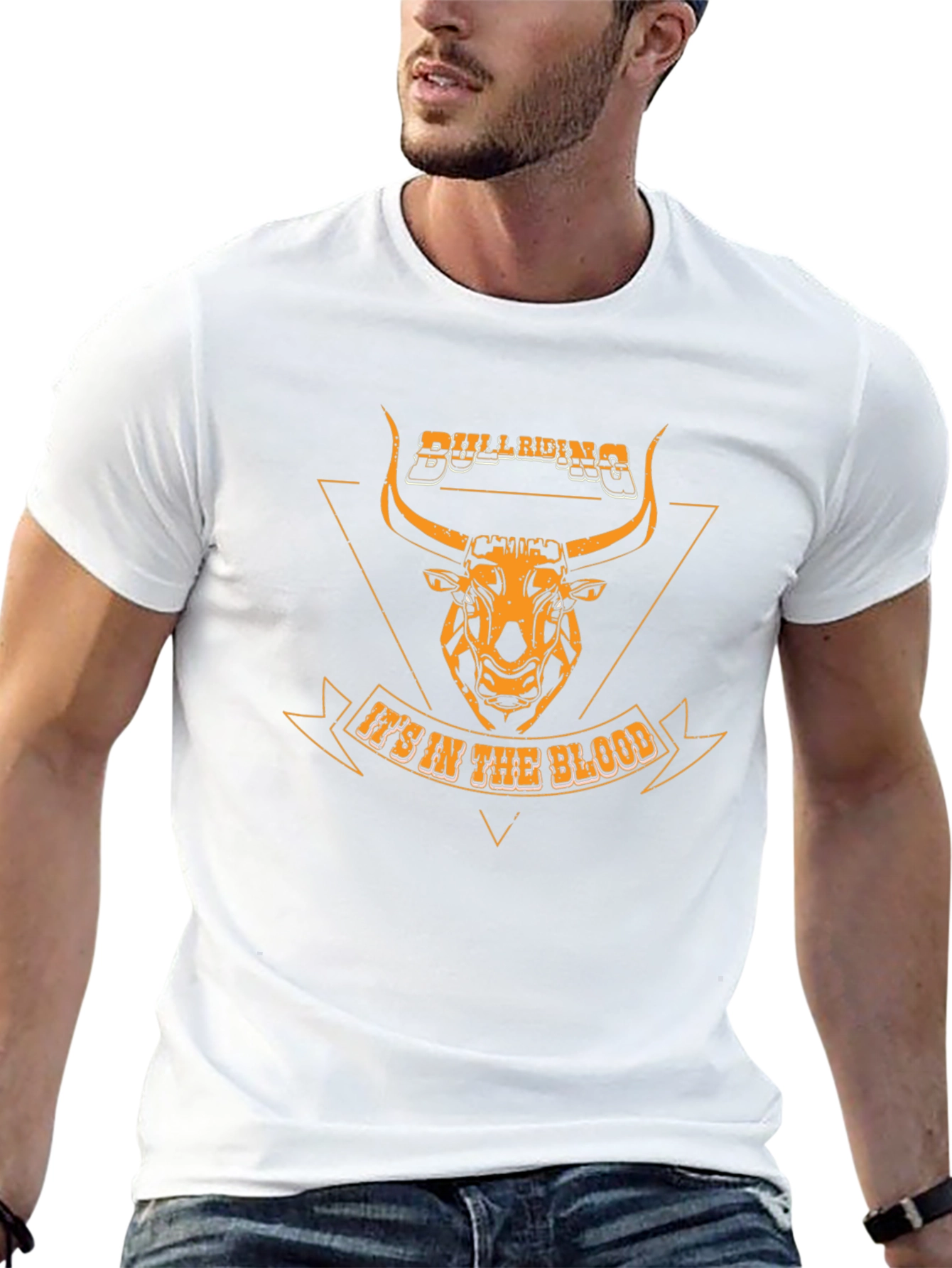 Bull Riding T-Shirt: Its In The Blood
