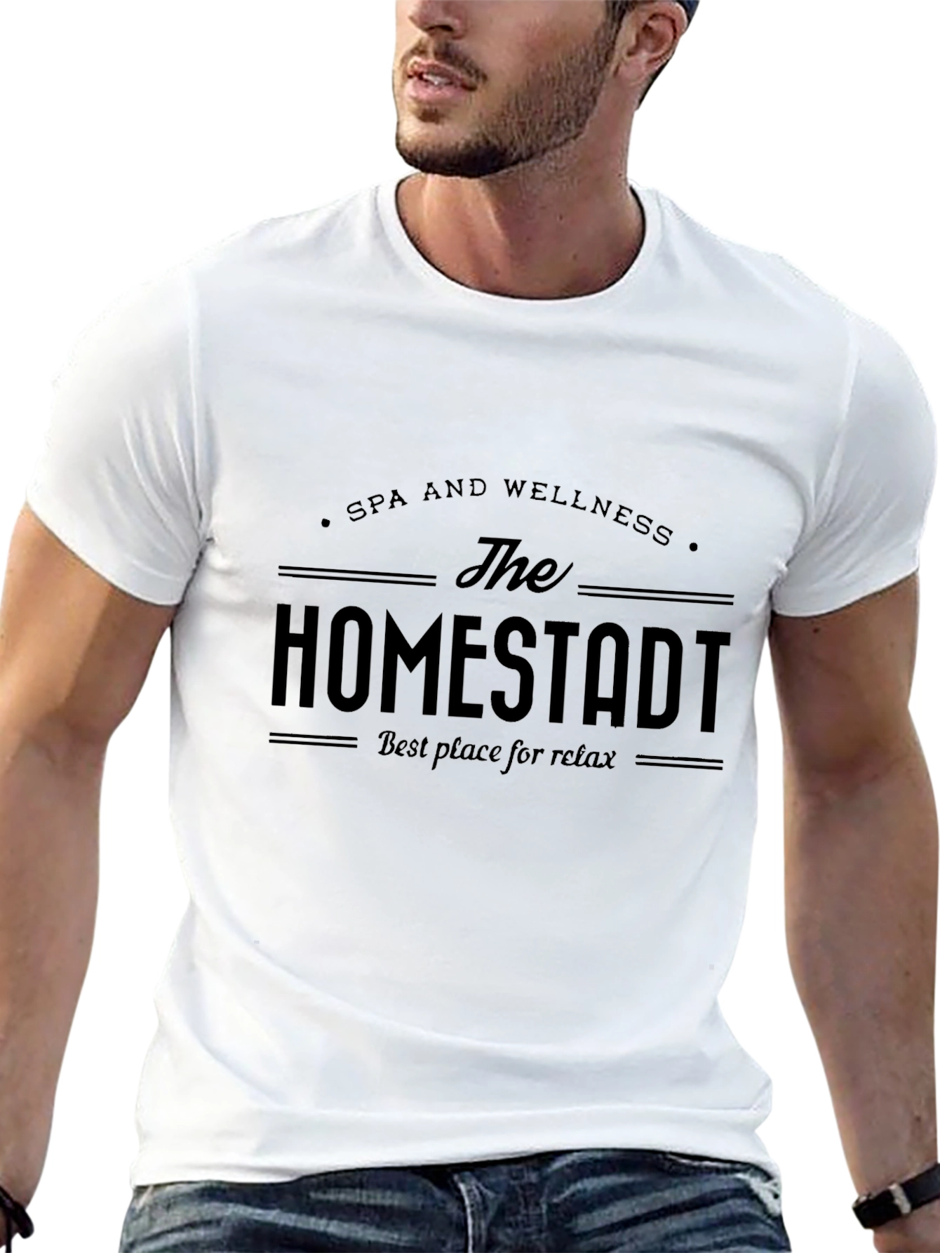 The Homestead Spa & Wellness Black T-Shirt