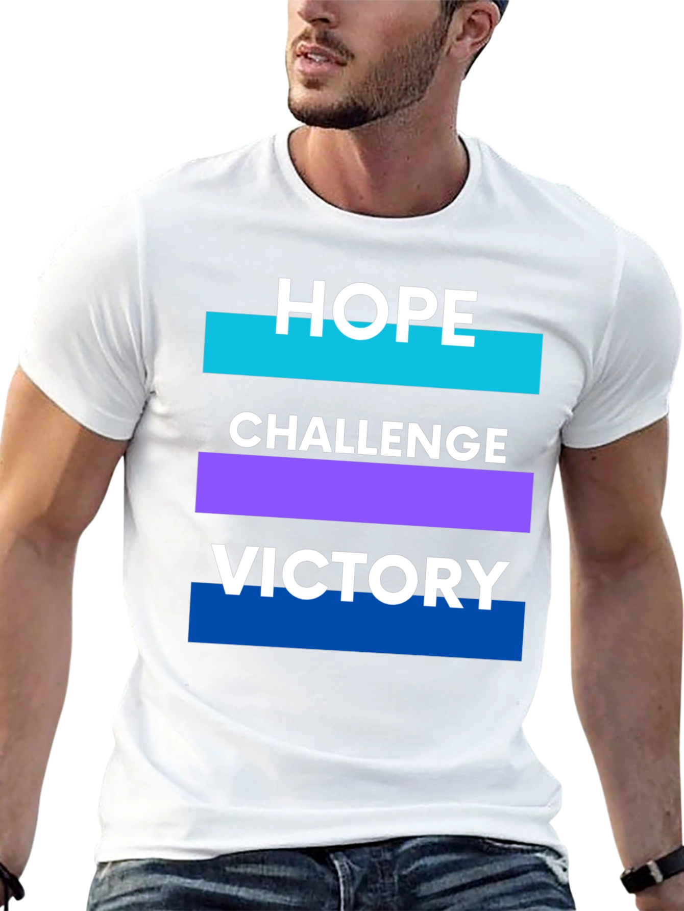 Hope Challenge Victory Graphic Tee