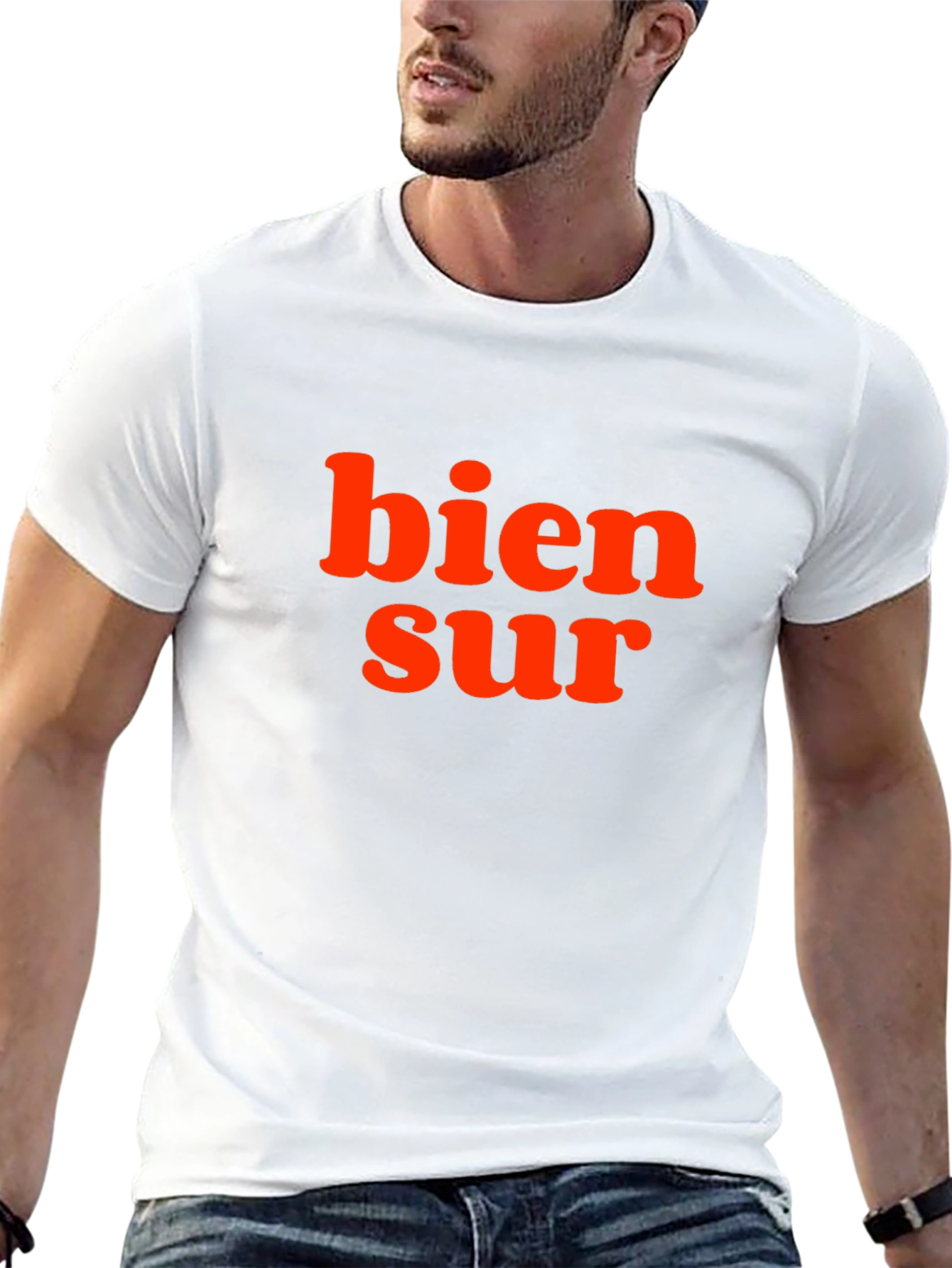 Bien Sur Graphic T-Shirt - French Phrase Tee