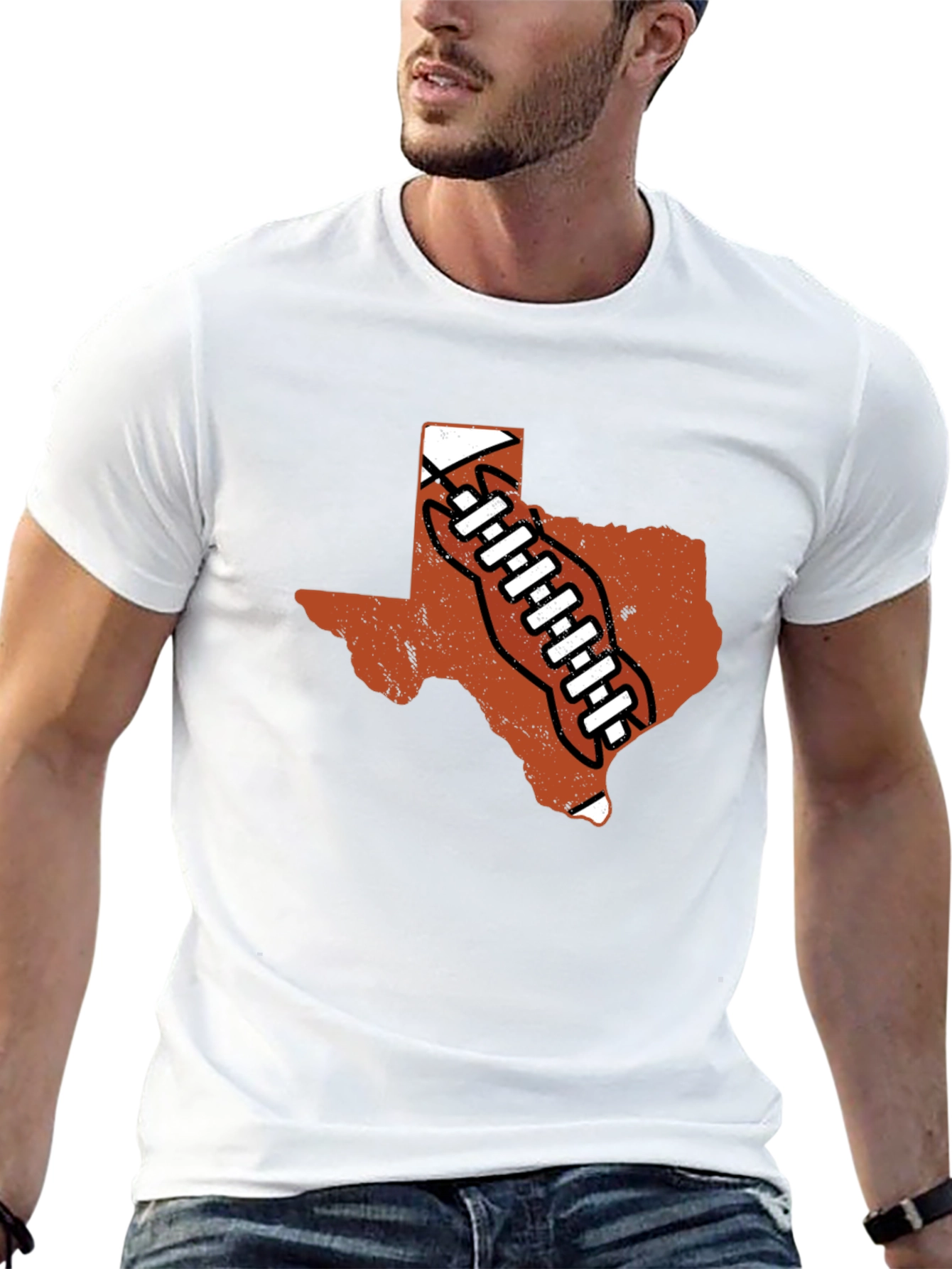 Texas Football Black T-Shirt