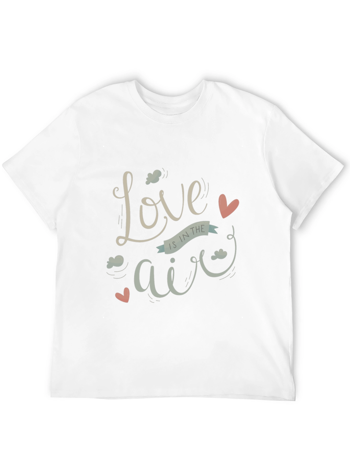 Love Is In The Air Graphic Tee - Black