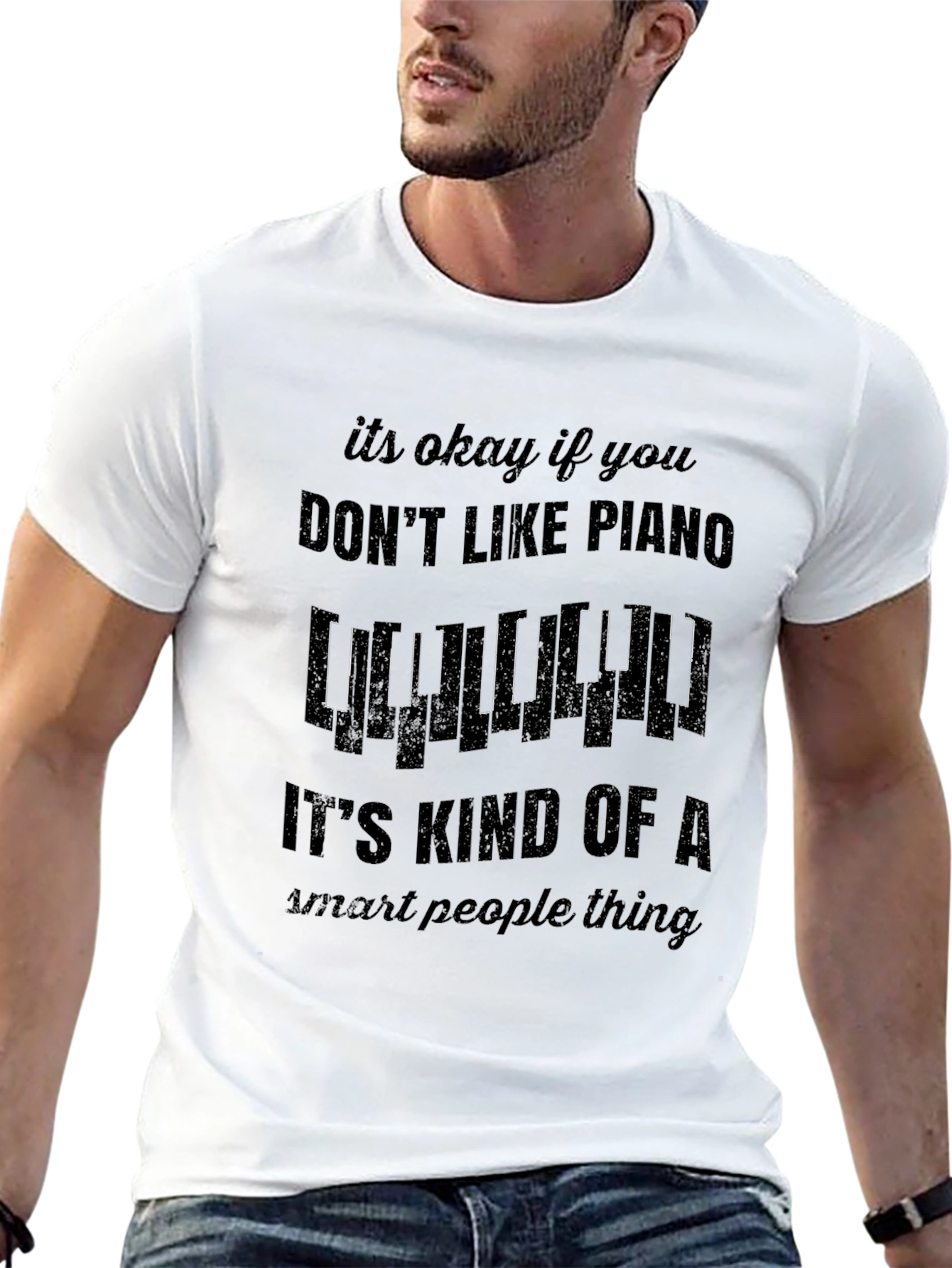 Piano Lover T-Shirt - Smart People Thing