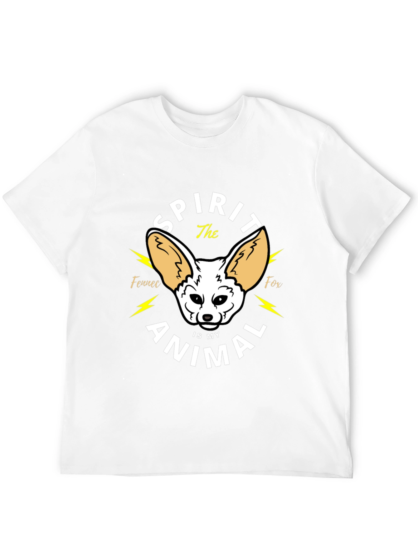 Fennec Fox Spirit Animal Graphic T-Shirt
