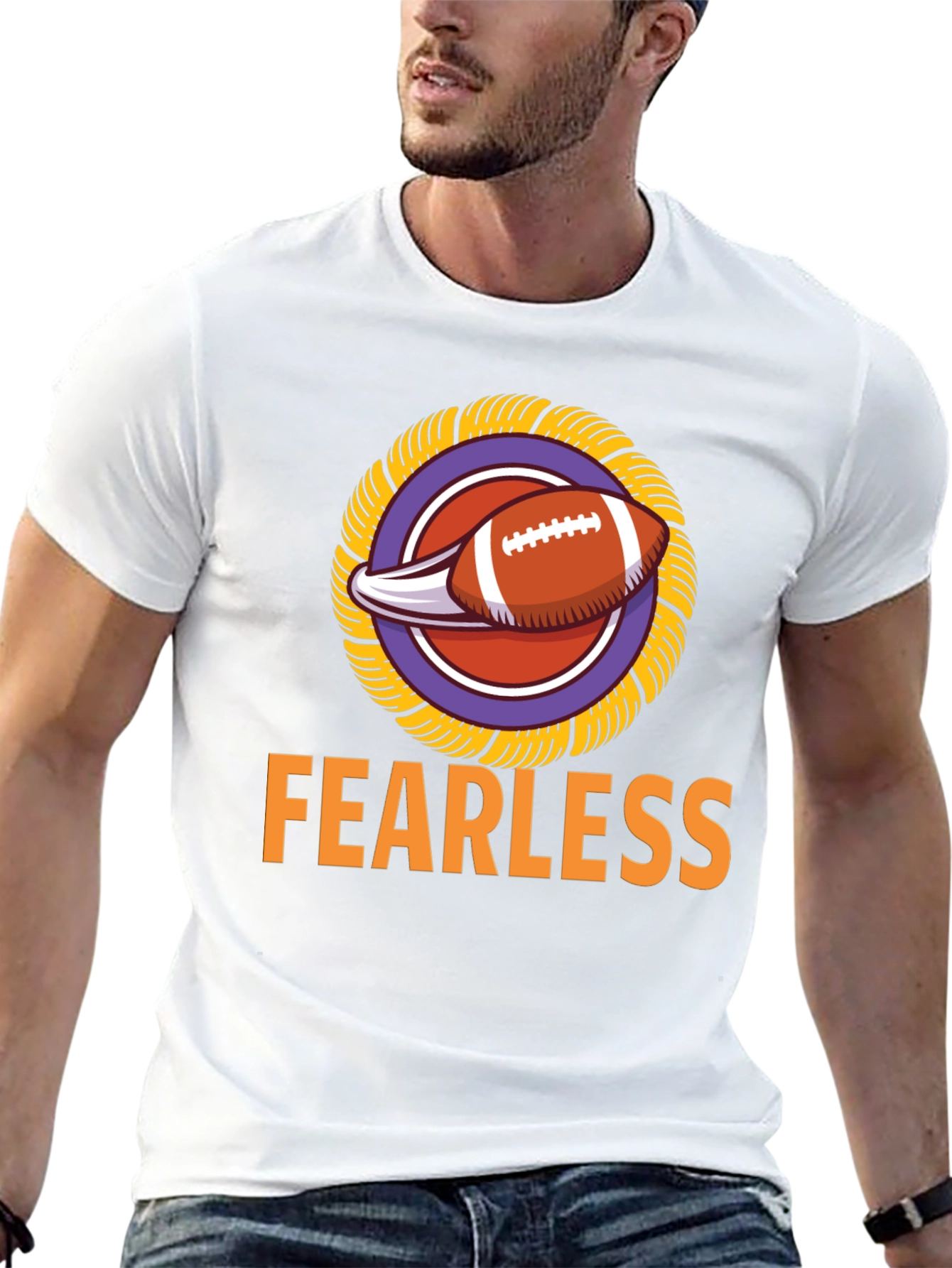 Fearless Football Graphic Tee