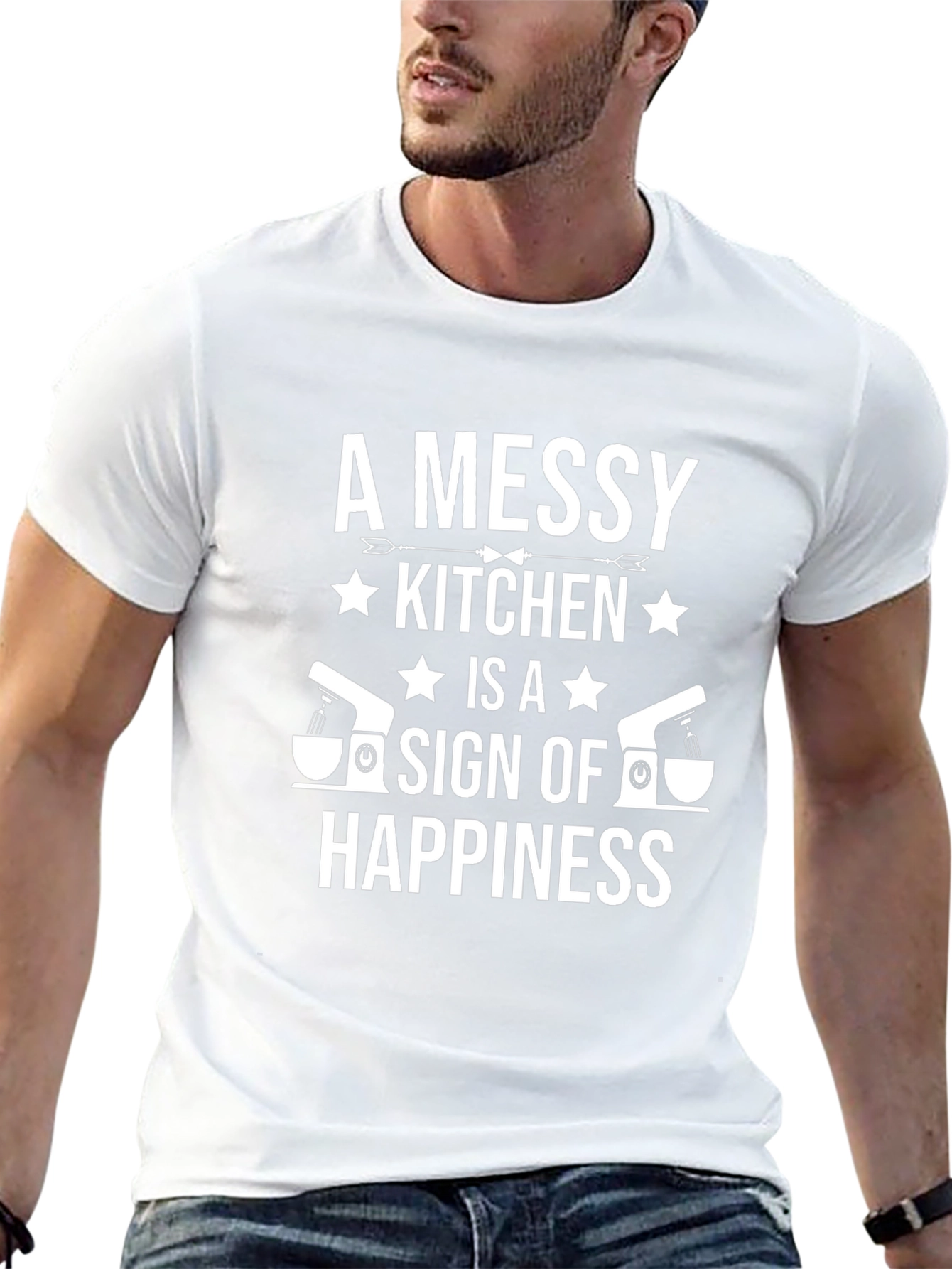 Messy Kitchen Happiness T-Shirt