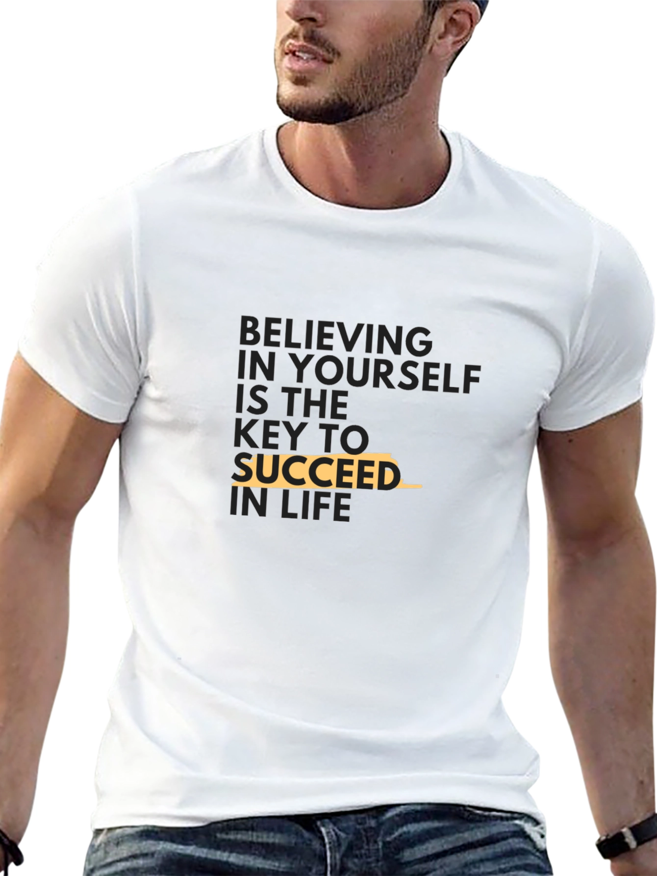 Believe in Yourself T-Shirt - Motivational Tee