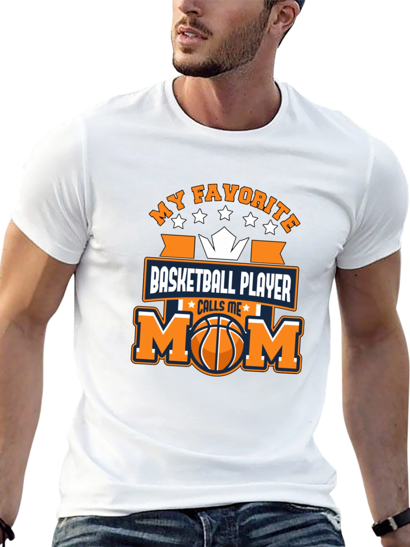 My Favorite Basketball Player Calls Me Mom T-Shirt