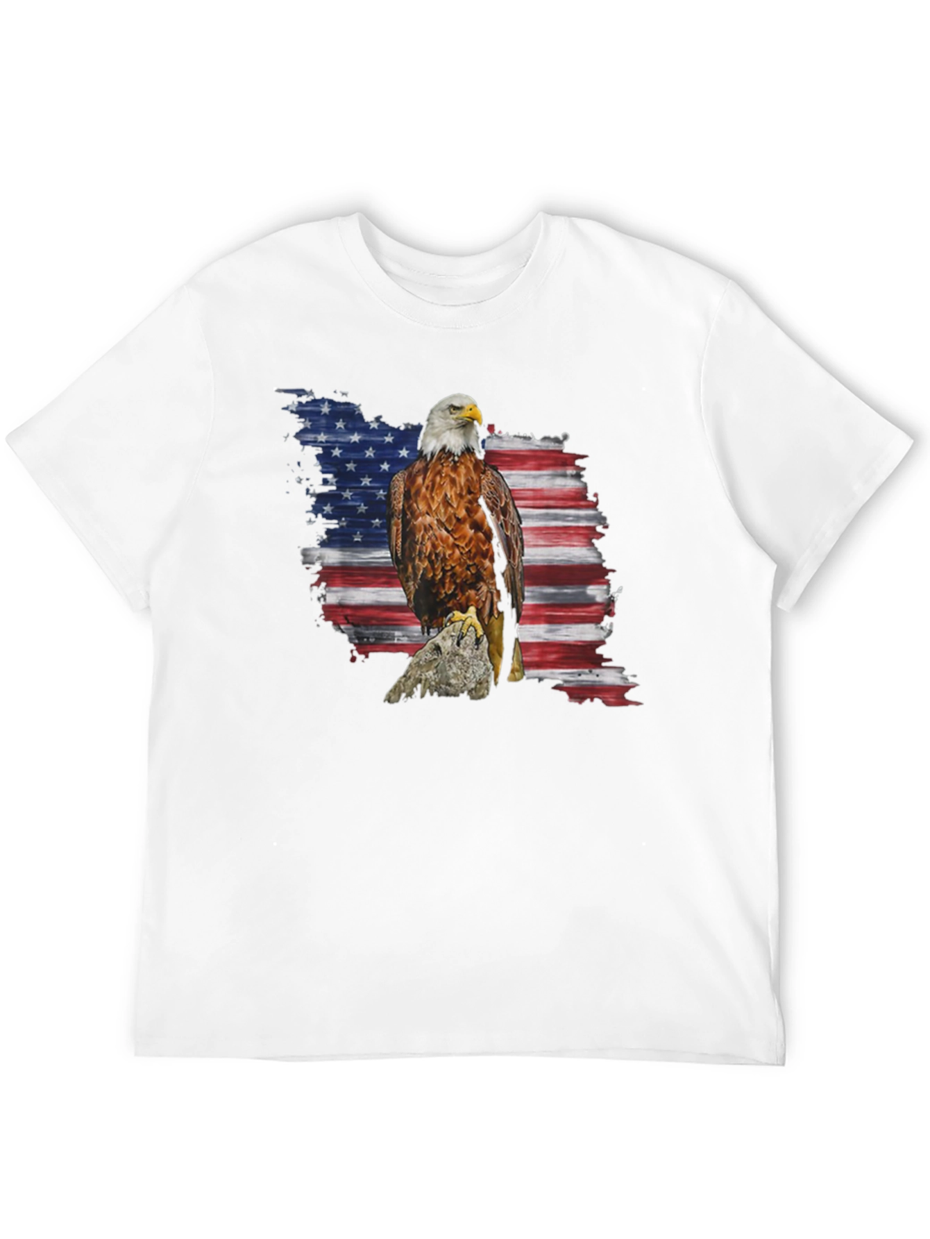 American Eagle Flag Graphic Print T-Shirt