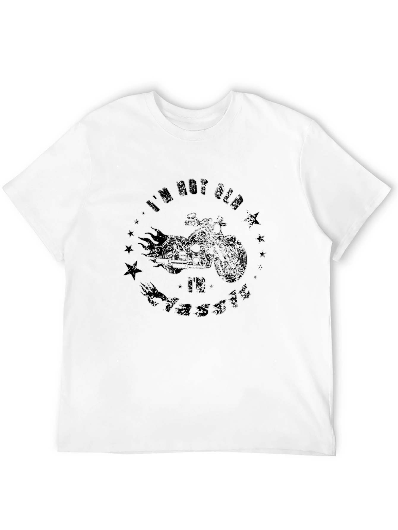 Im Not Old Im Classic Motorcycle Graphic Tee