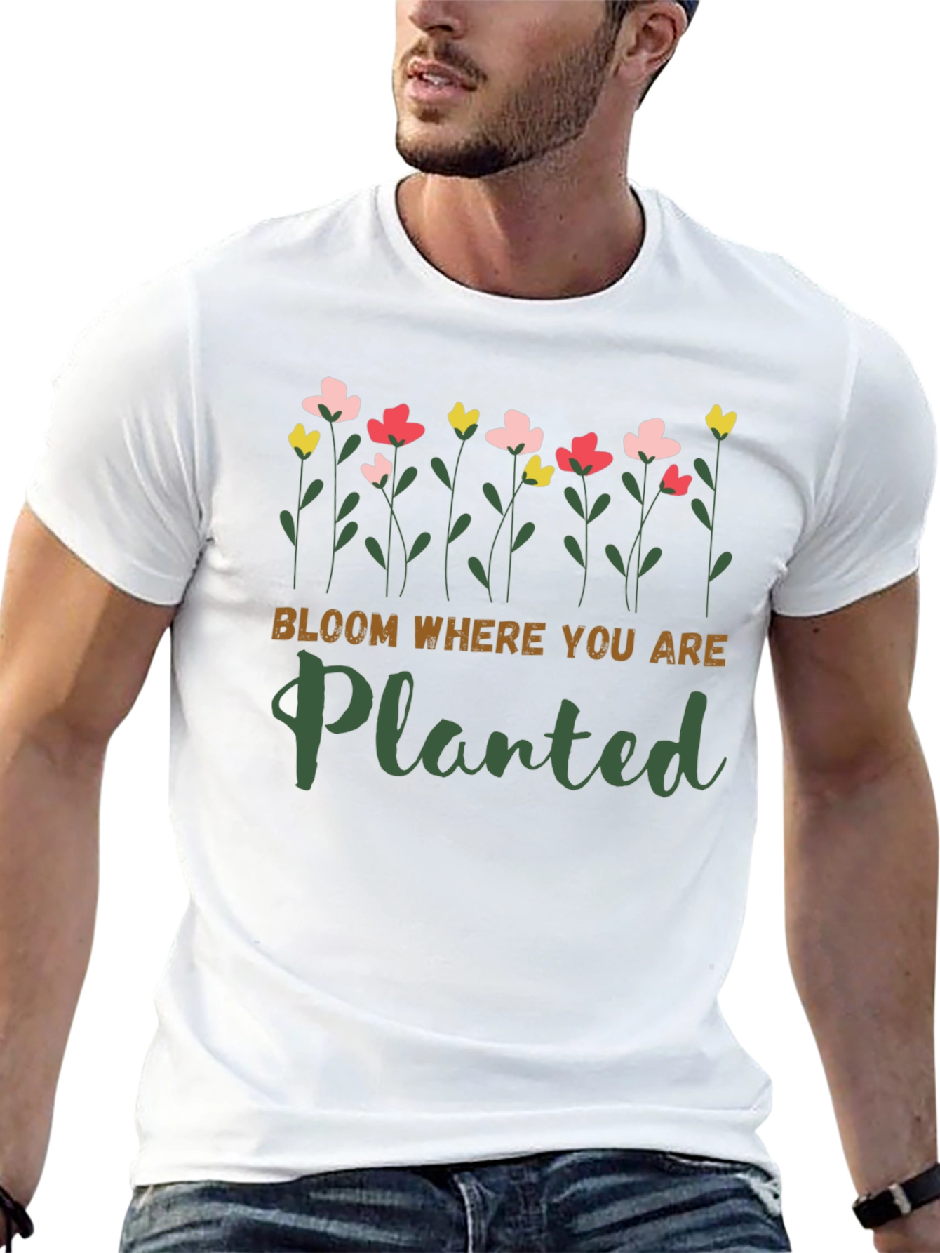 Bloom Where You Are Planted Graphic Tee
