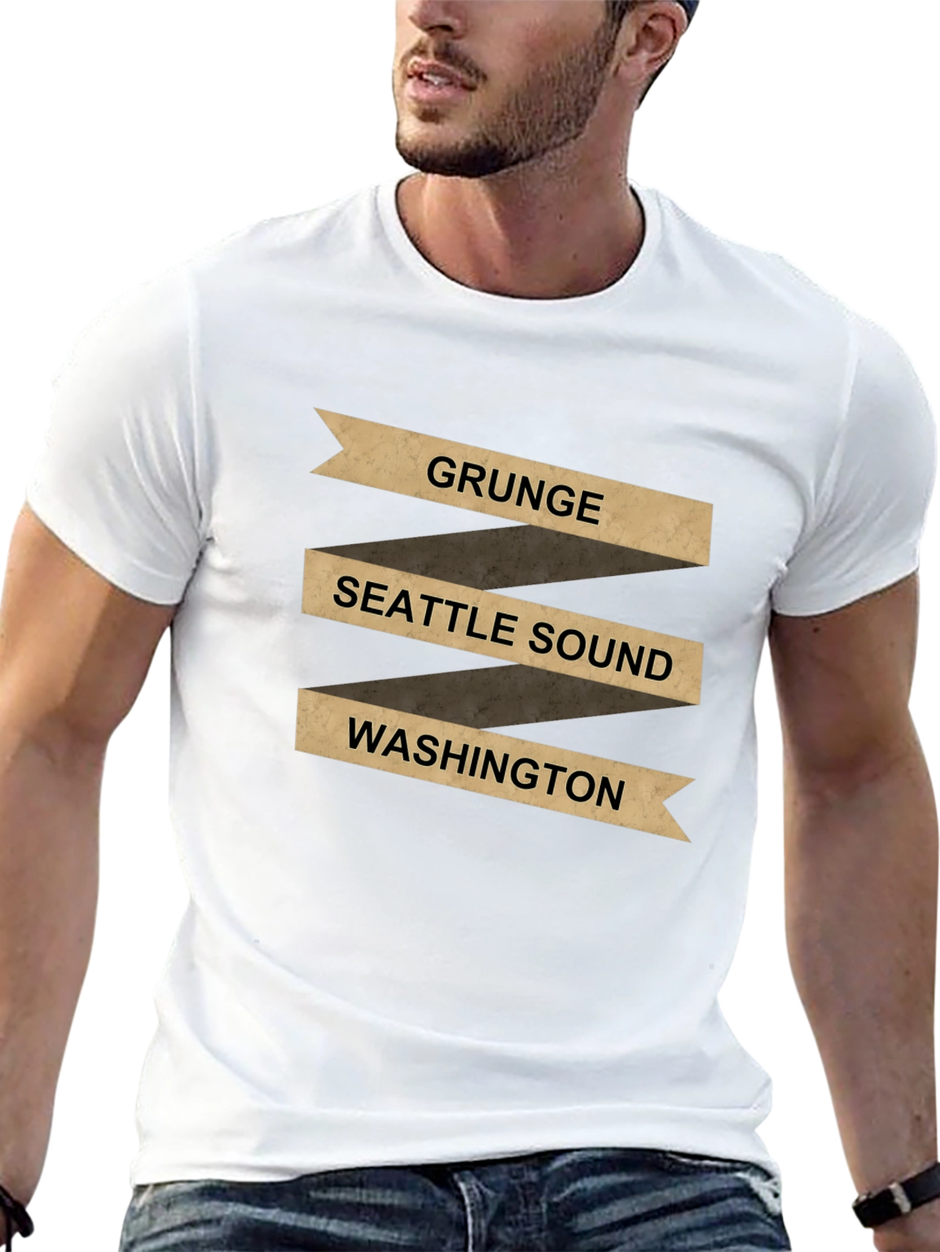 Grunge Seattle Sound Washington T-Shirt