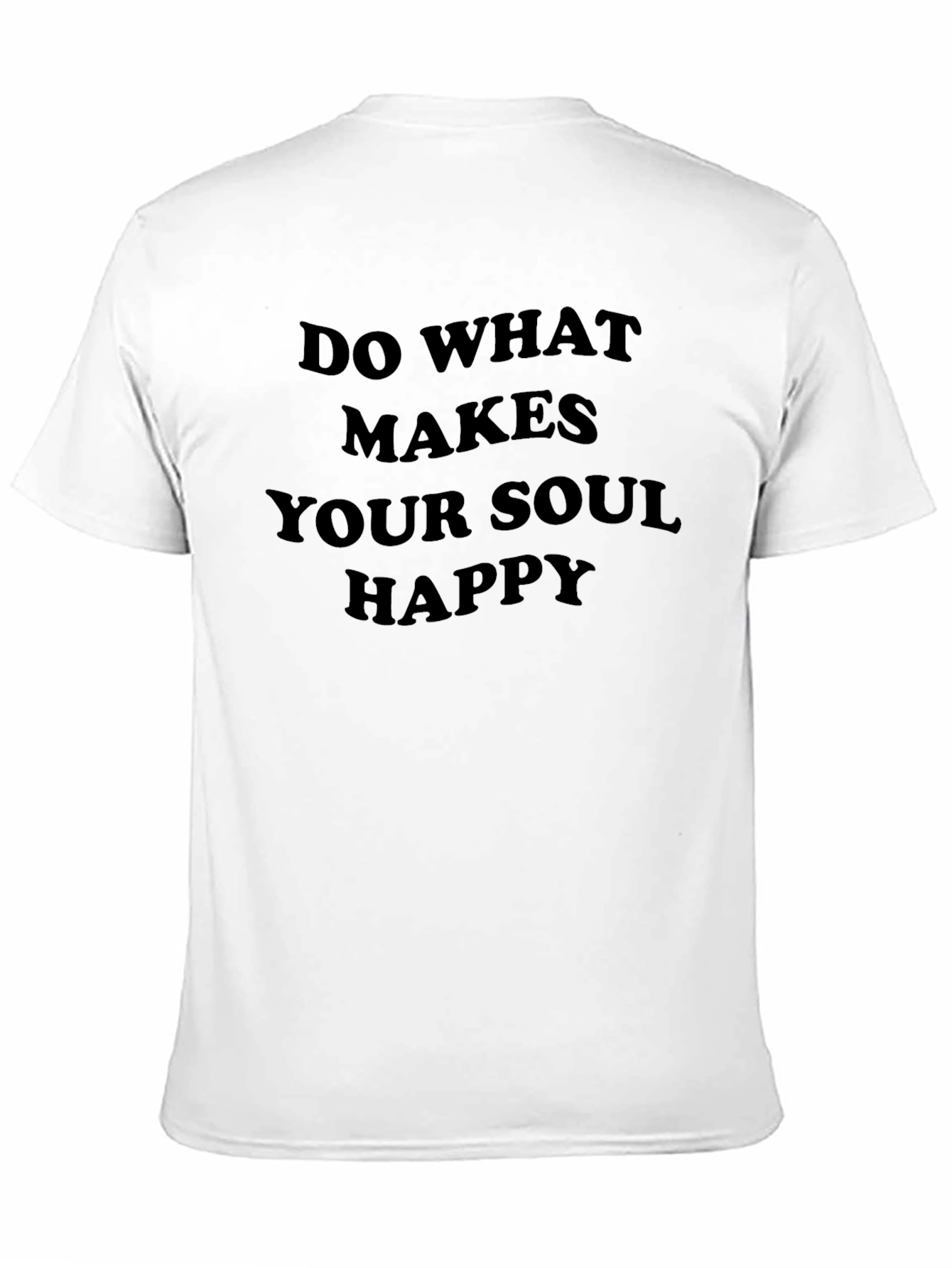 Soul Happy T-Shirt - Black Graphic Tee