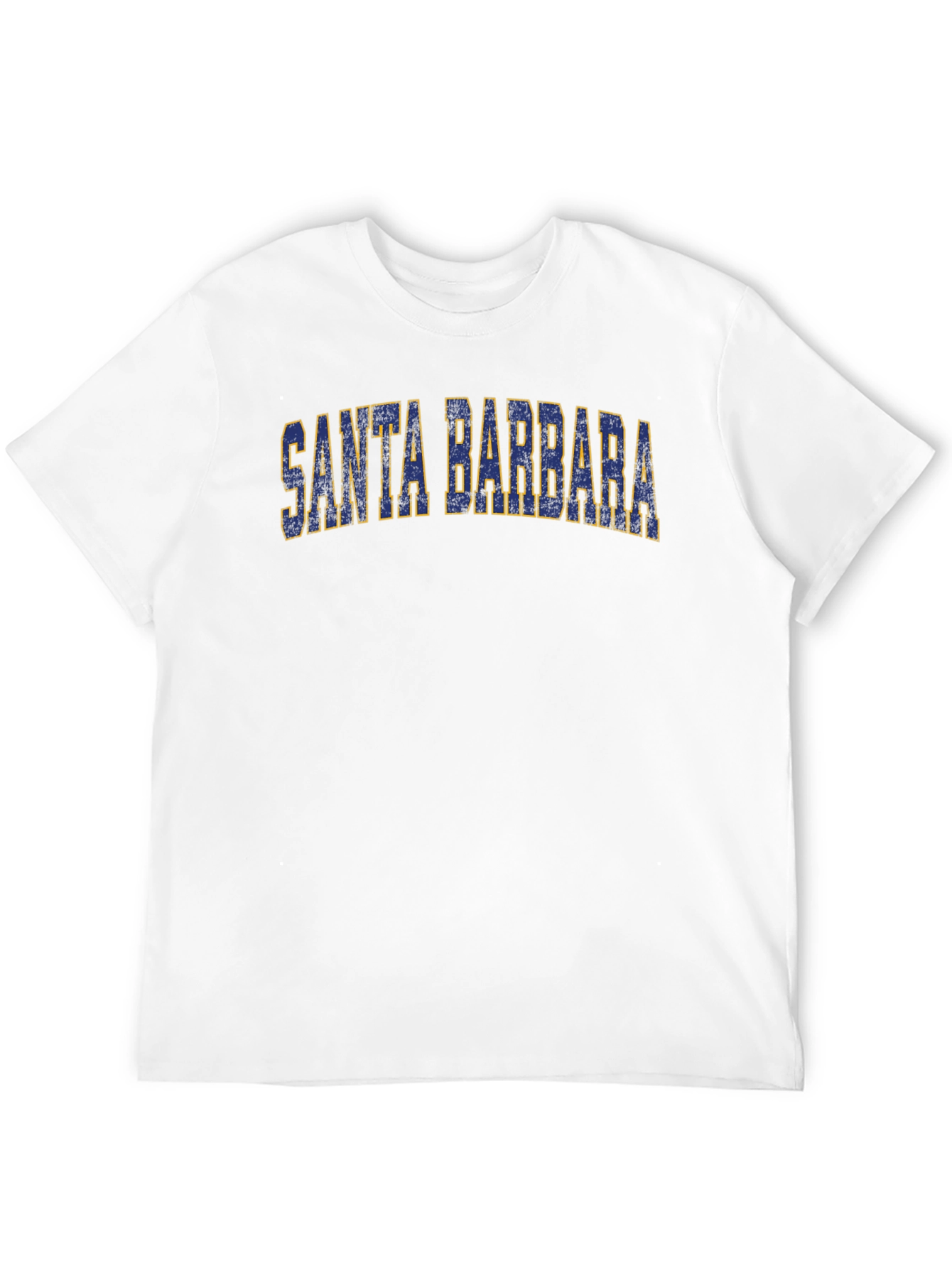 Santa Barbara Graphic Tee - Distressed Print