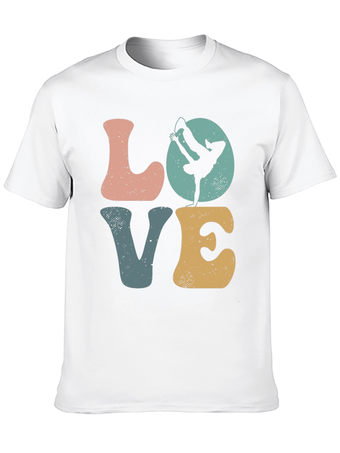 LOVE Breakdance Retro T-Shirt