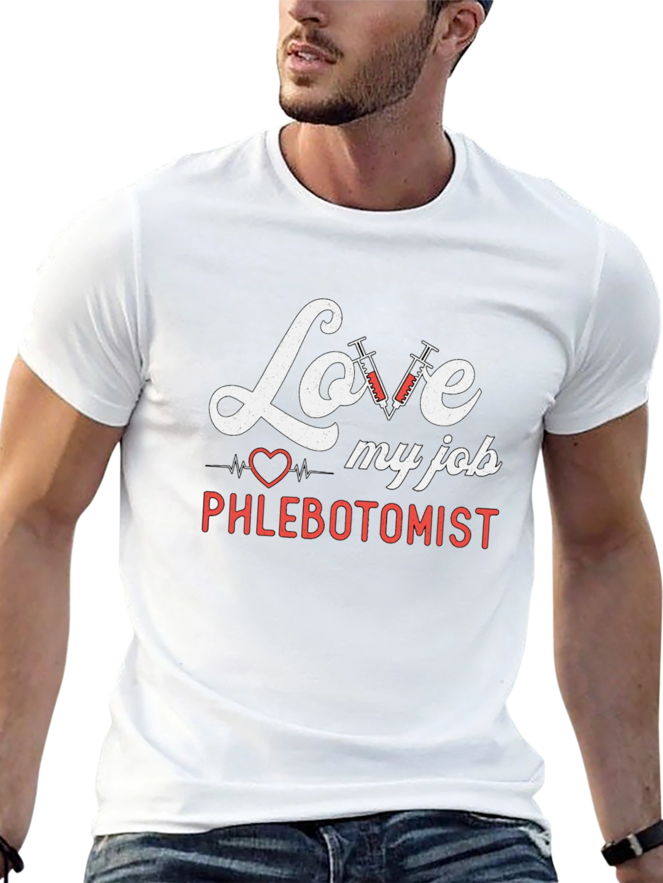 Love My Job Phlebotomist T-Shirt