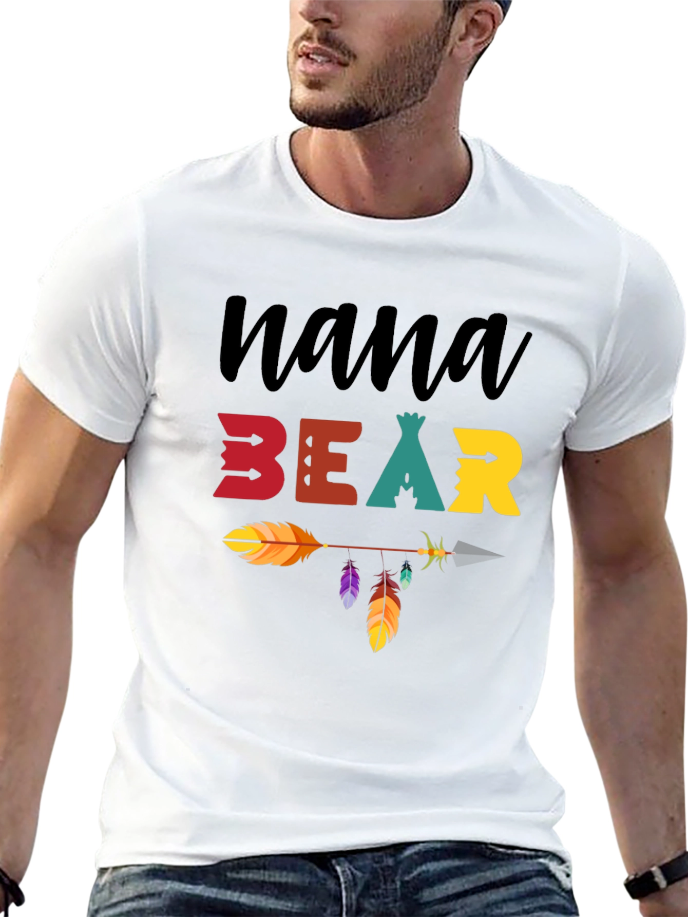 Nana Bear Graphic T-Shirt