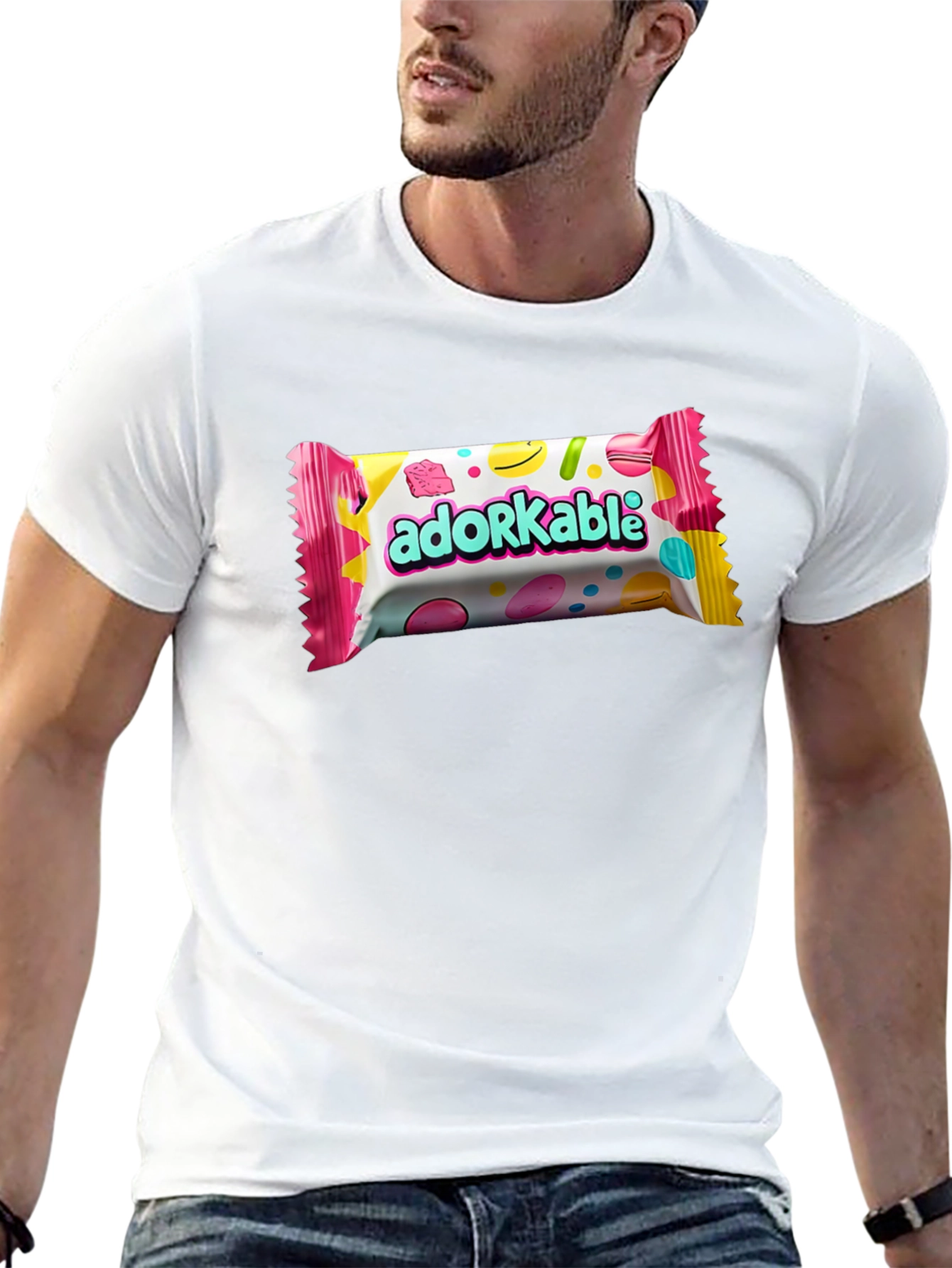 Adorkable Candy T-Shirt - Novelty Graphic Tee