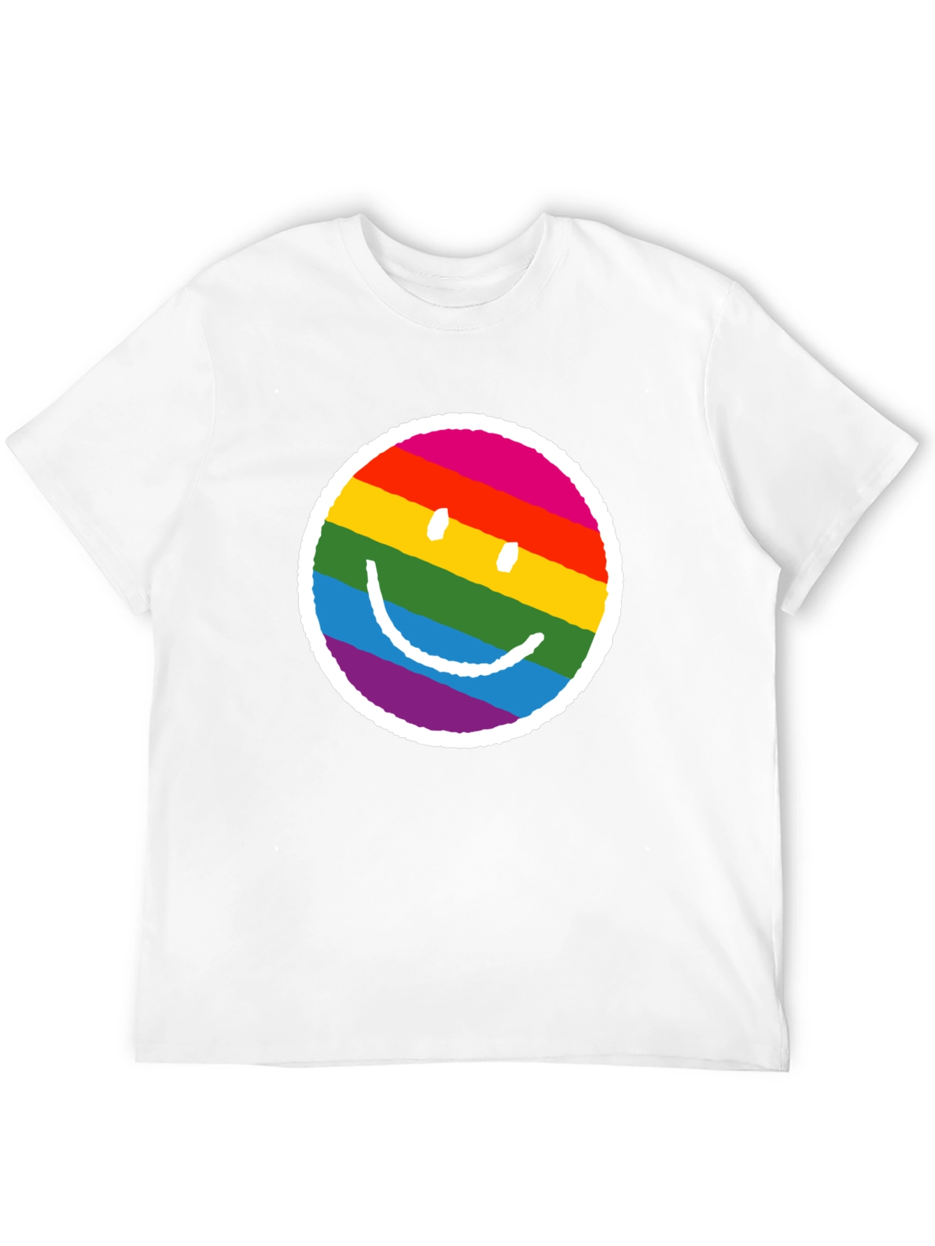 Rainbow Smiley Face T-Shirt