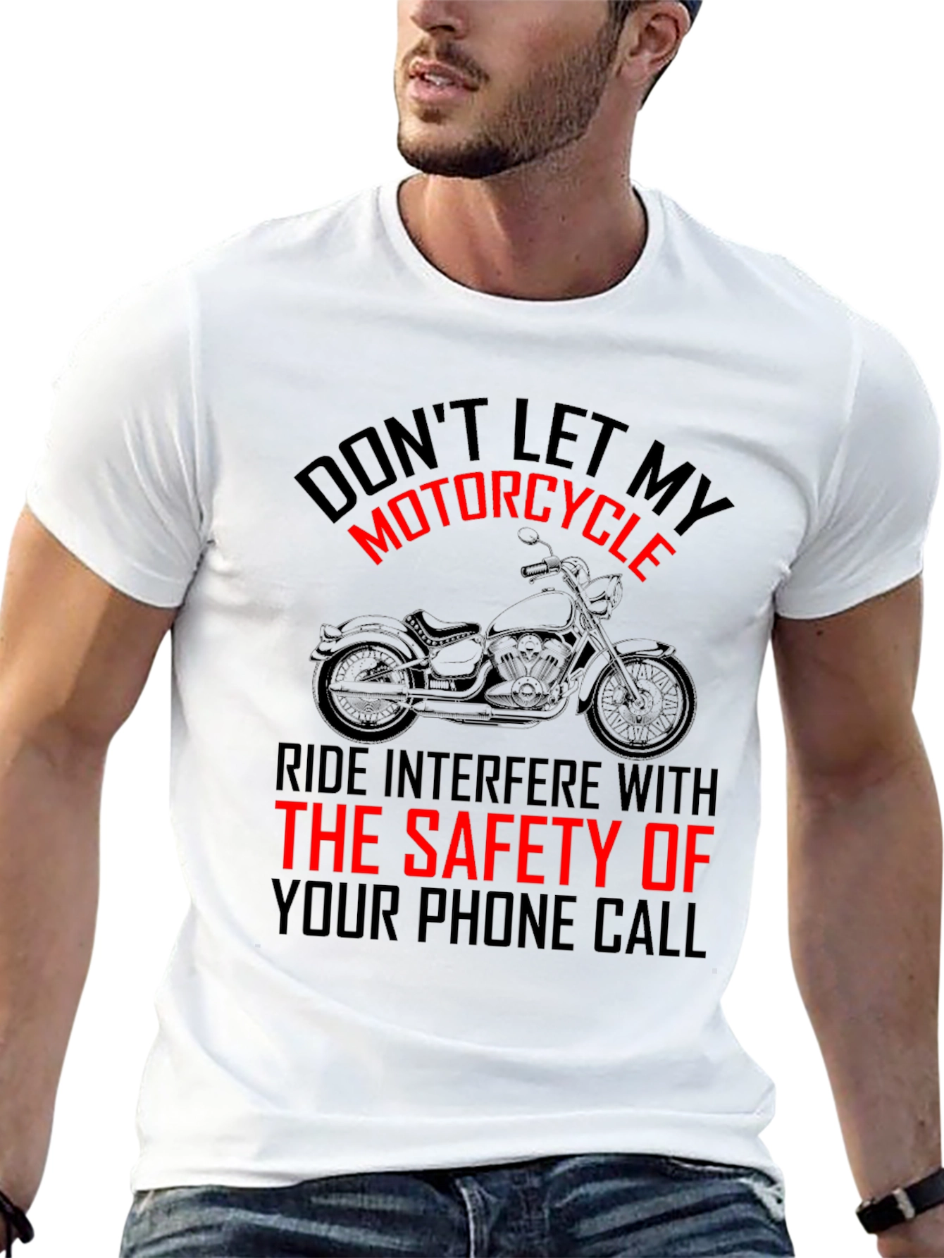 Motorcycle Safety T-Shirt - Funny Biker Tee