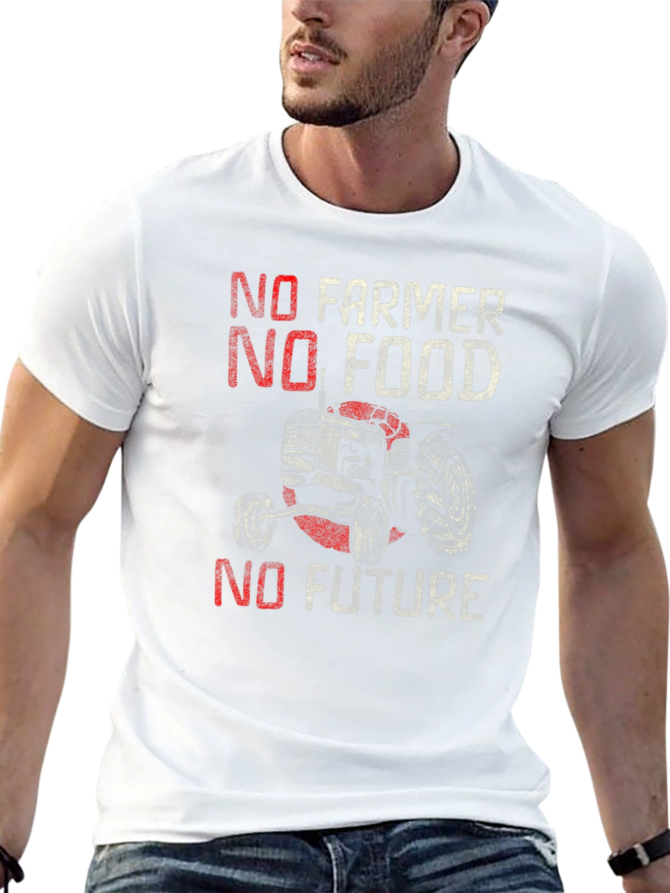 No Farmer No Food Graphic Tee