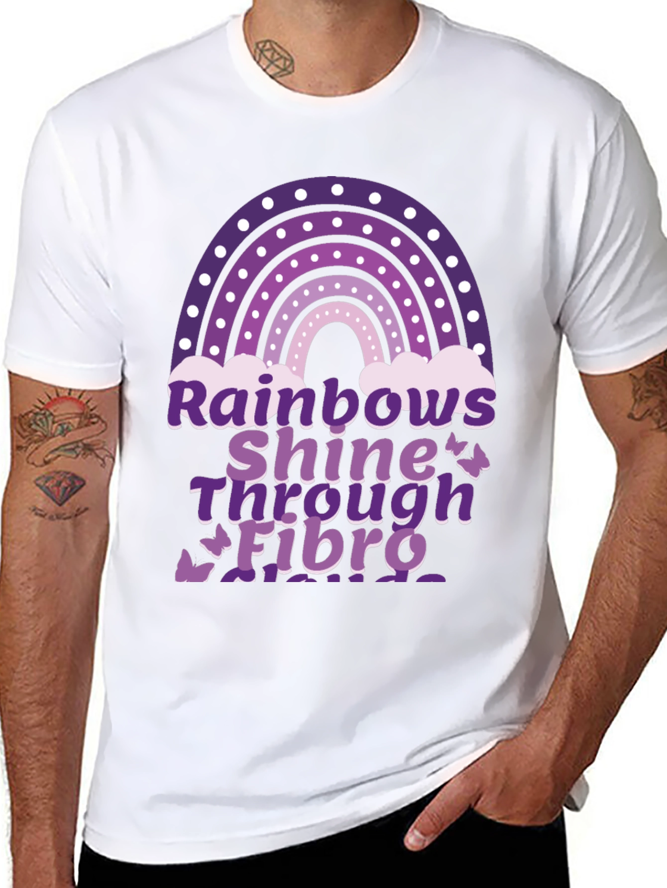 Rainbows Through Fibro T-Shirt
