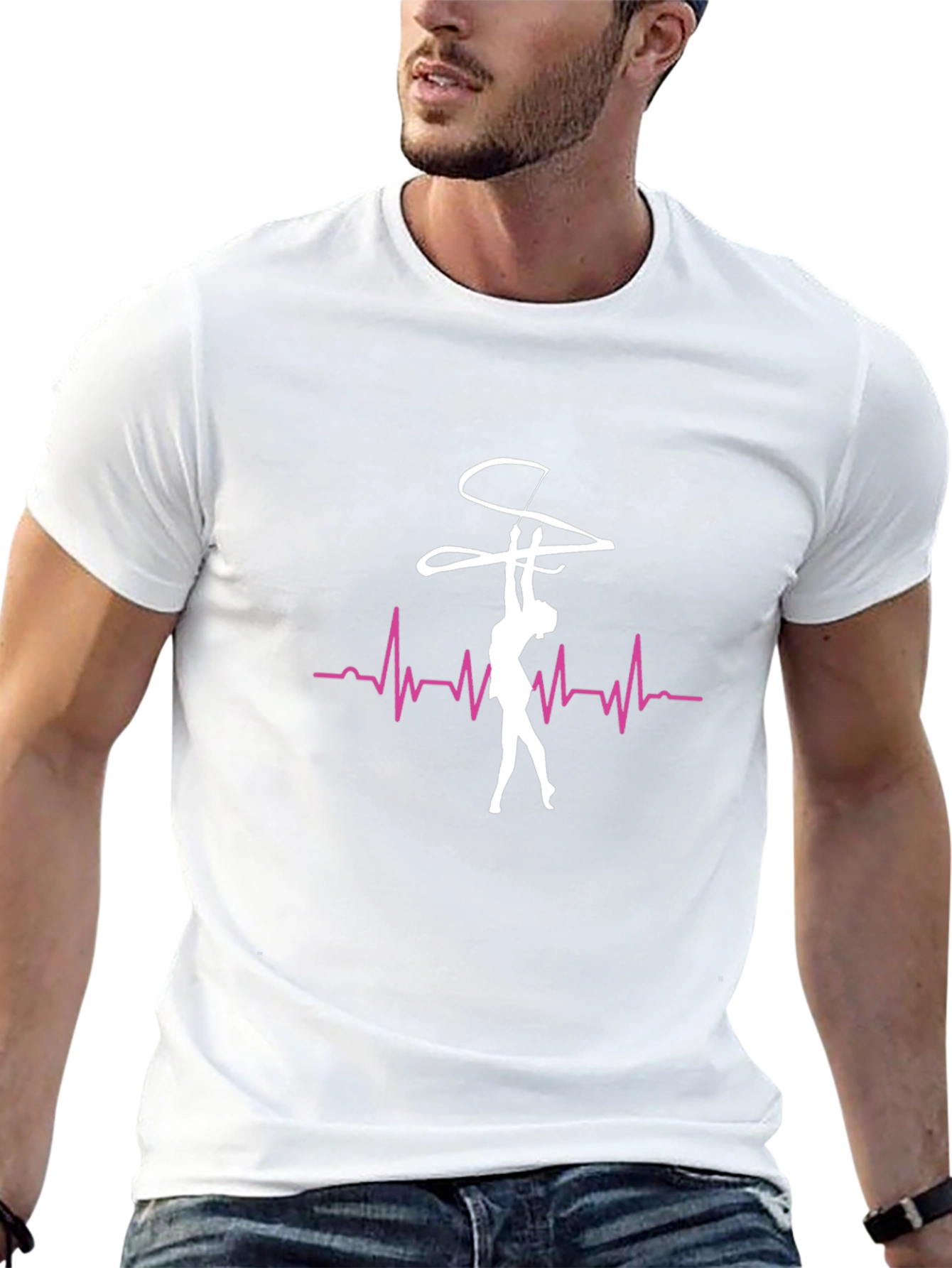 Rhythmic Gymnastics Heartbeat T-Shirt
