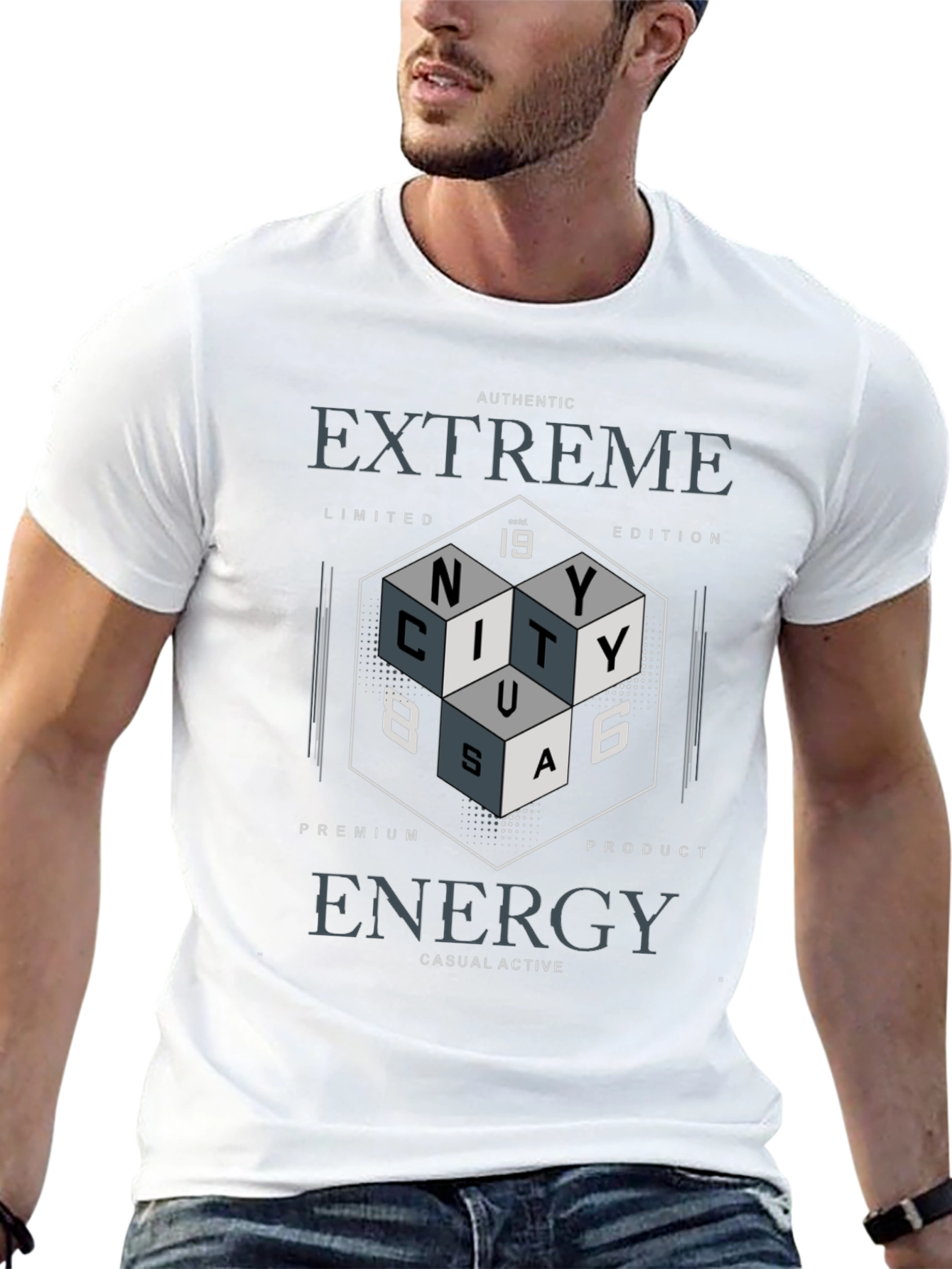 Extreme Energy City T-Shirt - Casual Active Wear