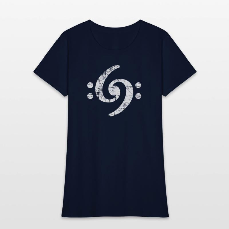 Bass Clef 69 (Vintage White) Bassist & Musician