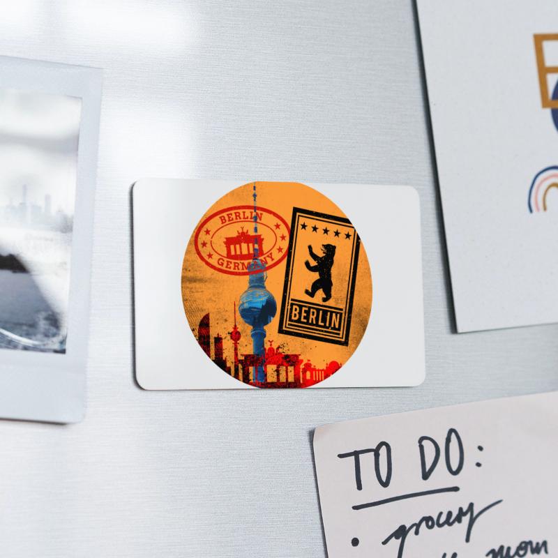 Berlin Germany German City Skyline Vintage Retro