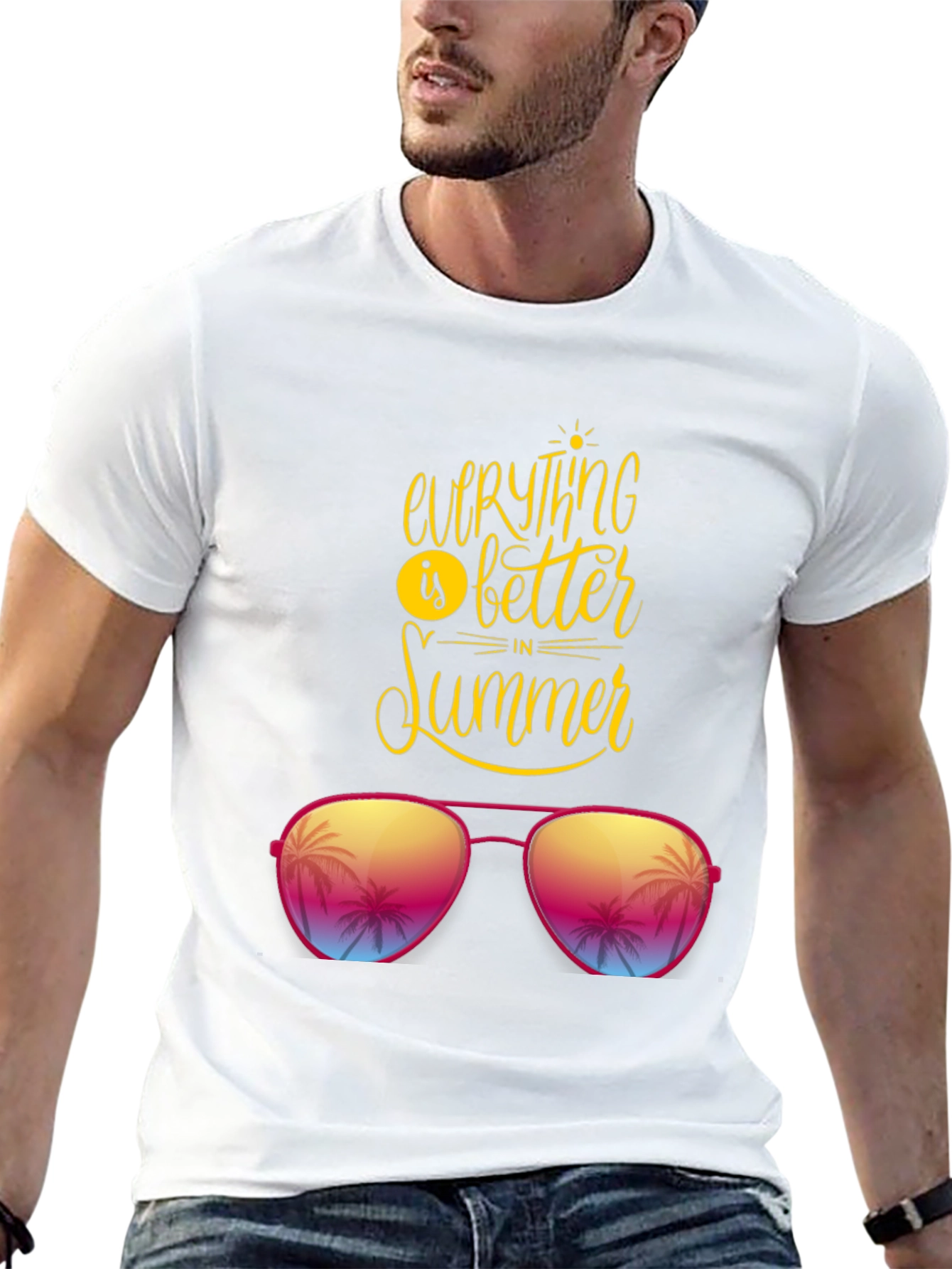 Summer Vibes Graphic T-Shirt - Everything is Better